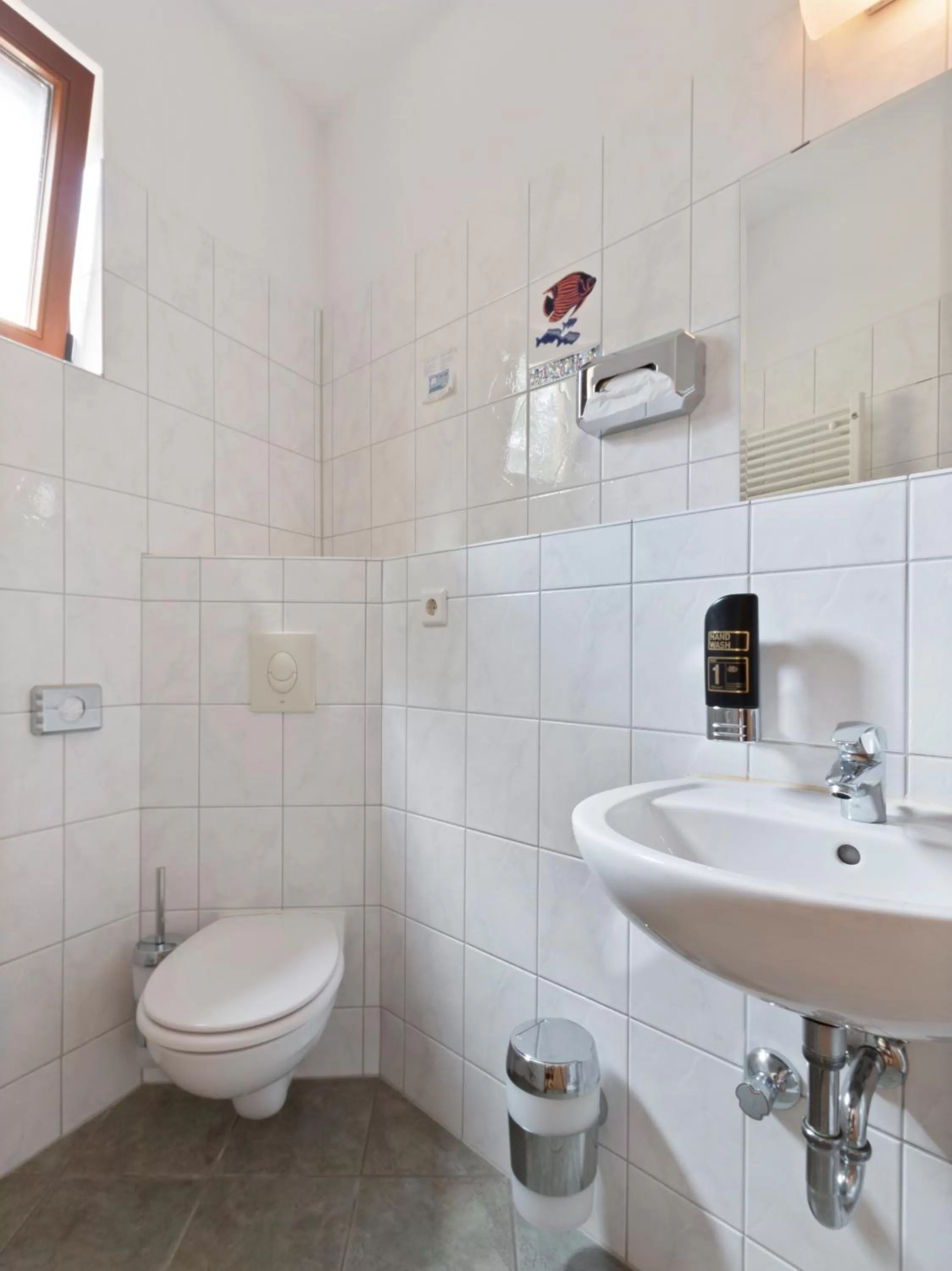 Toilet in Hotel Bohemia