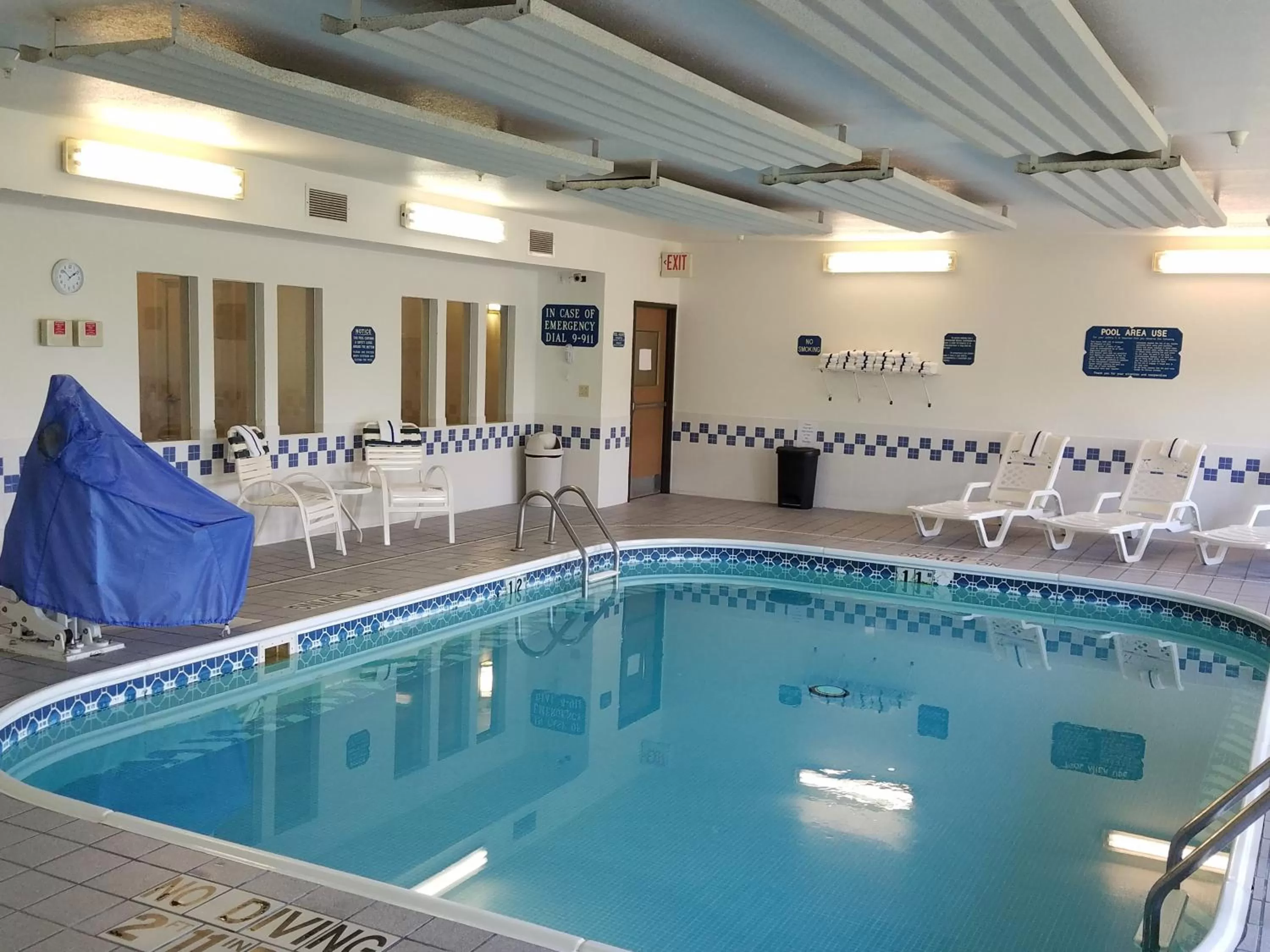 Swimming pool in Baymont by Wyndham Casper East