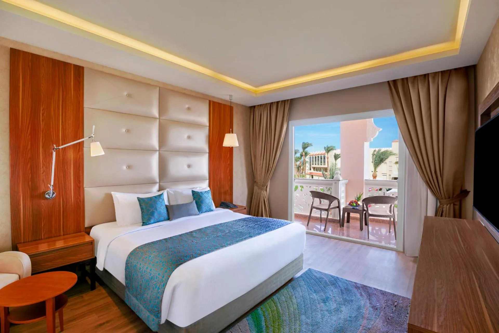 Bedroom in Albatros Palace Resort (Families and Couples Only)