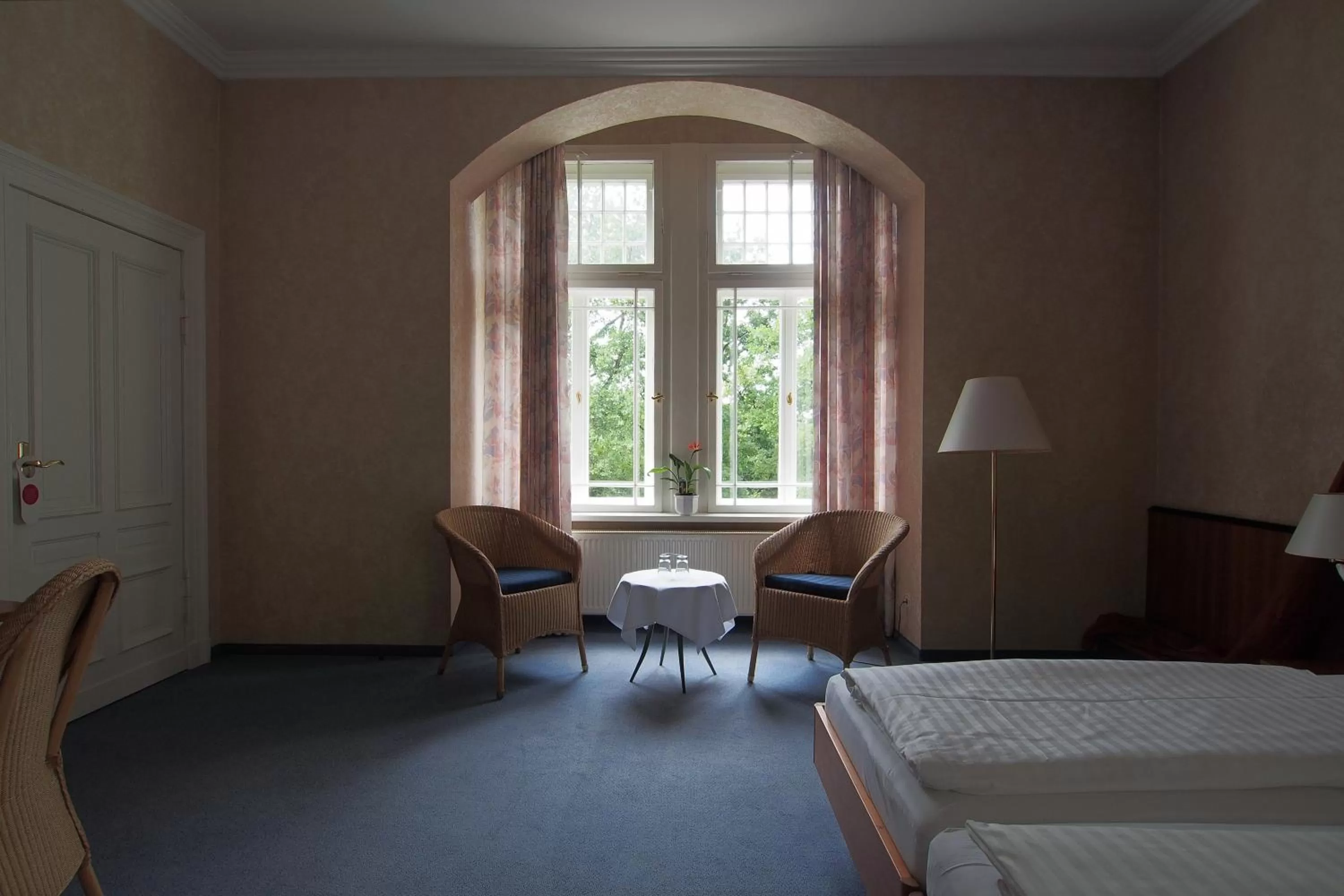 Day, Bed in Hotel Schlossvilla Derenburg