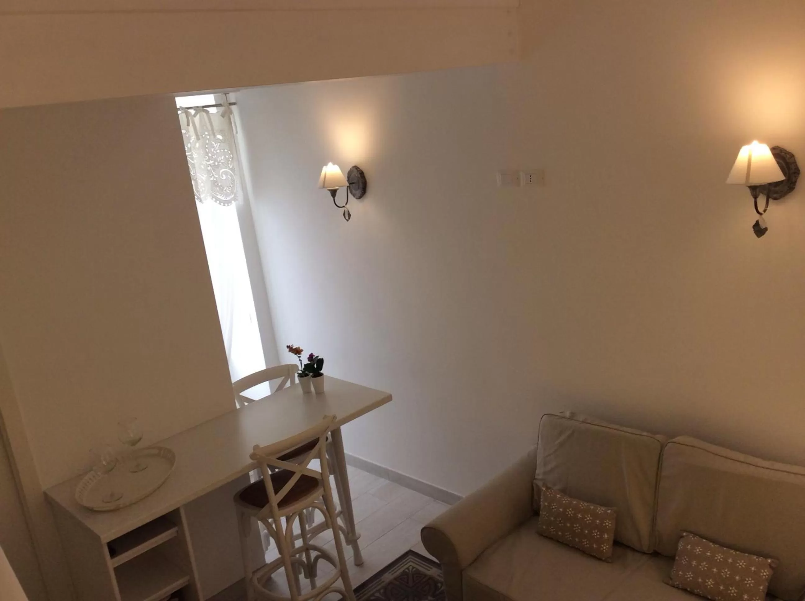 Photo of the whole room in Suite Le Perle