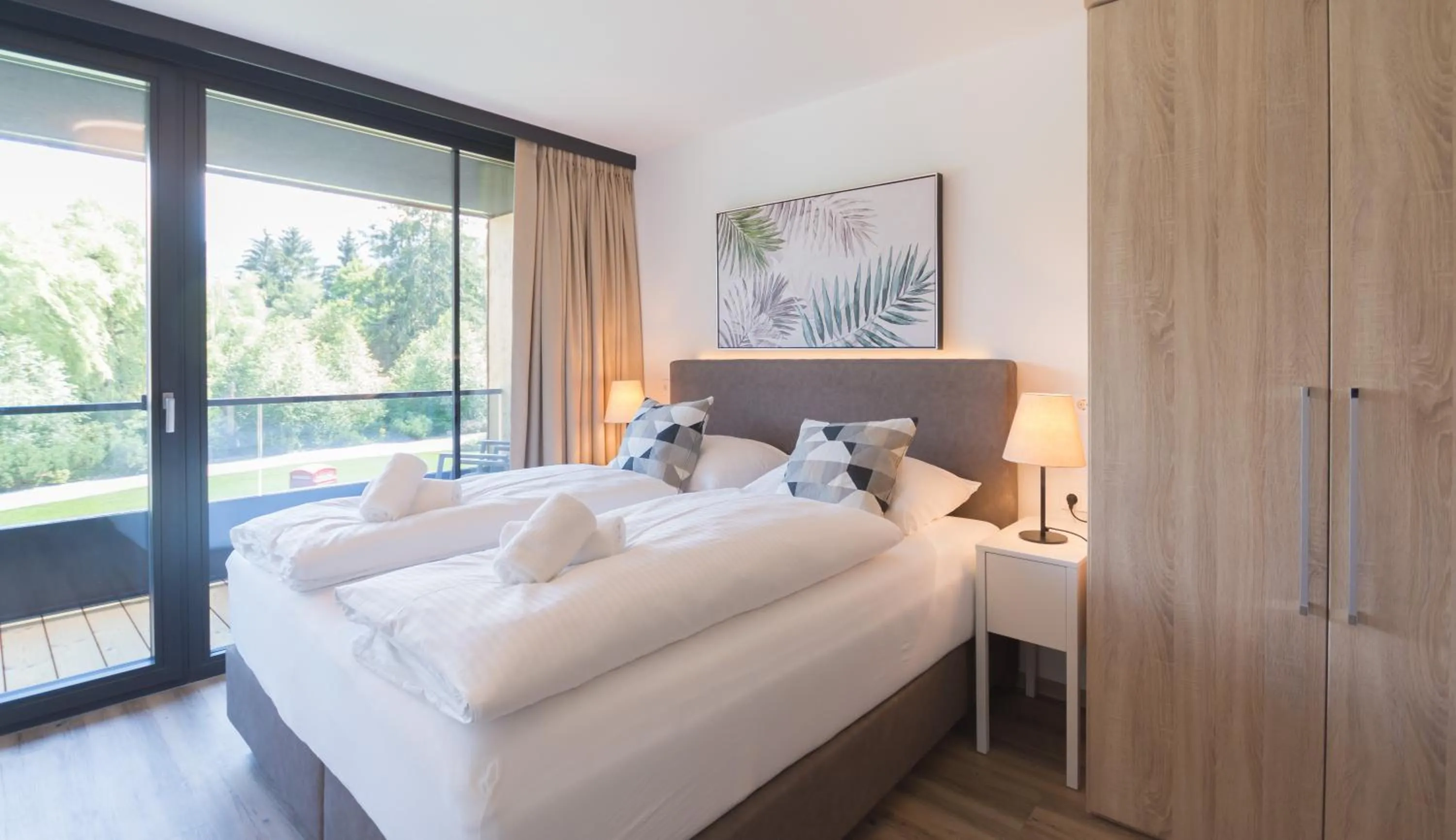 Bedroom, Bed in Schönblick Residence - Absolut Alpine Apartments