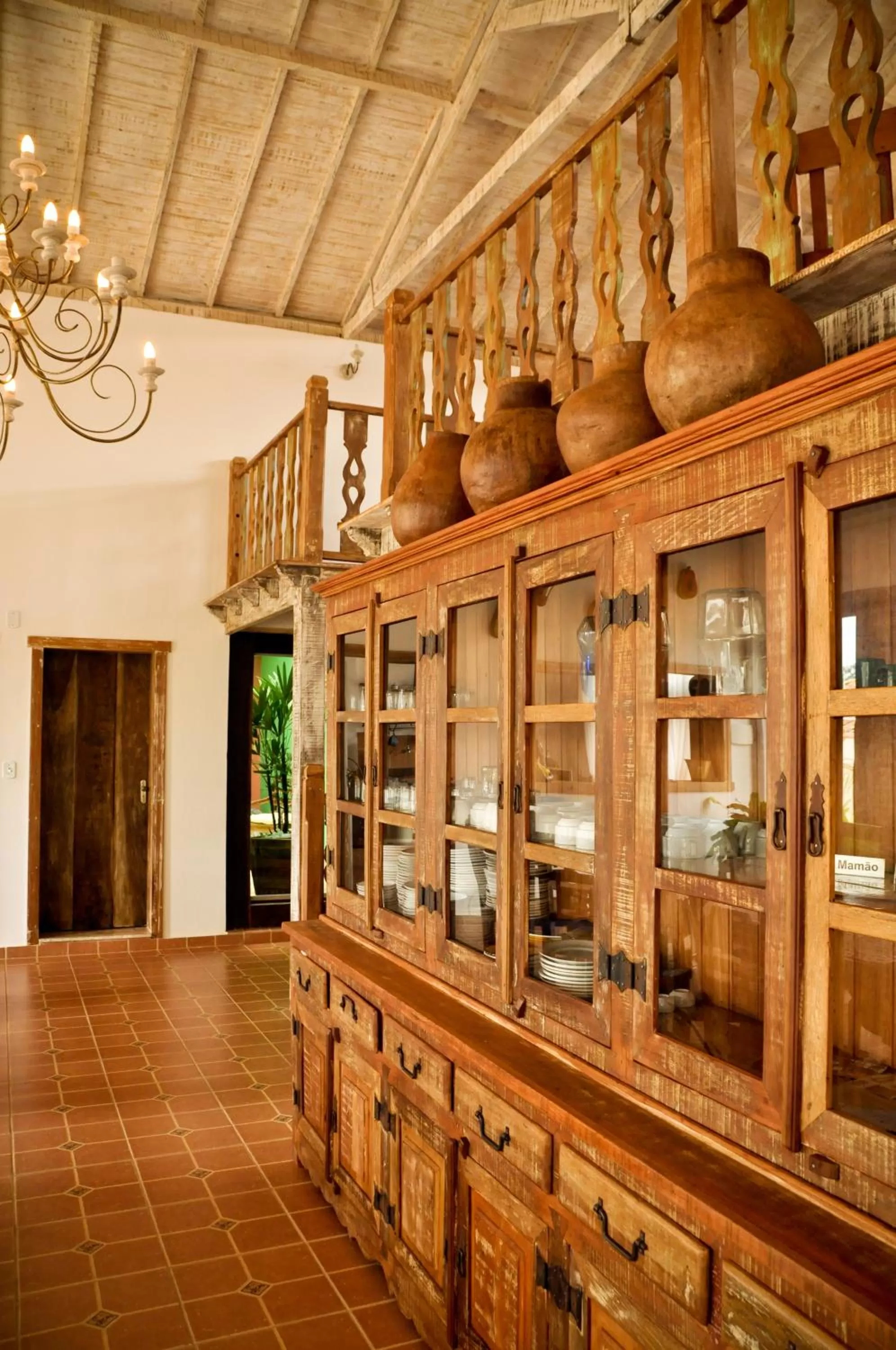 Decorative detail in Pousada Neuza Barbosa