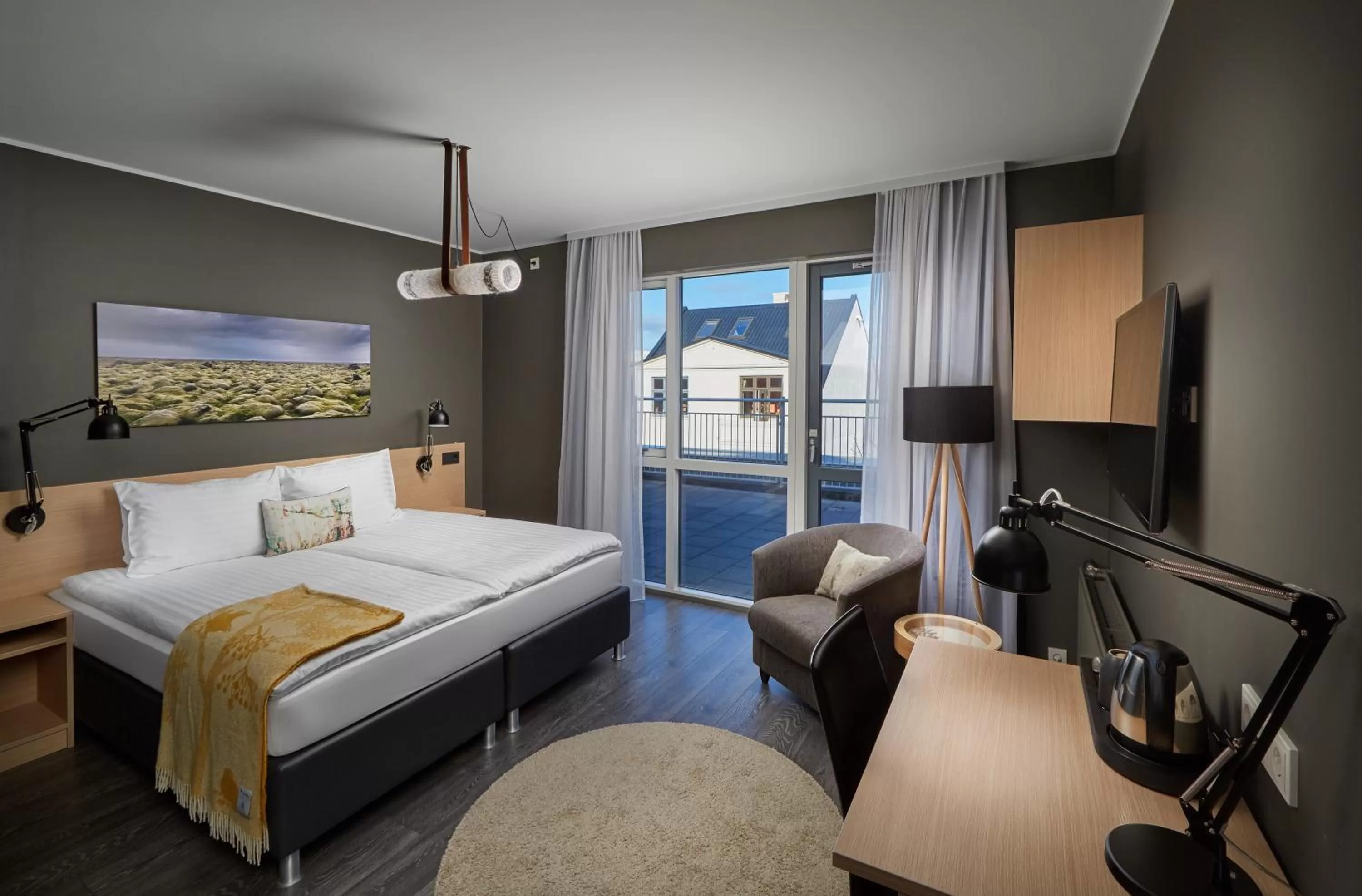 Photo of the whole room, Bed in Alda Hotel Reykjavík