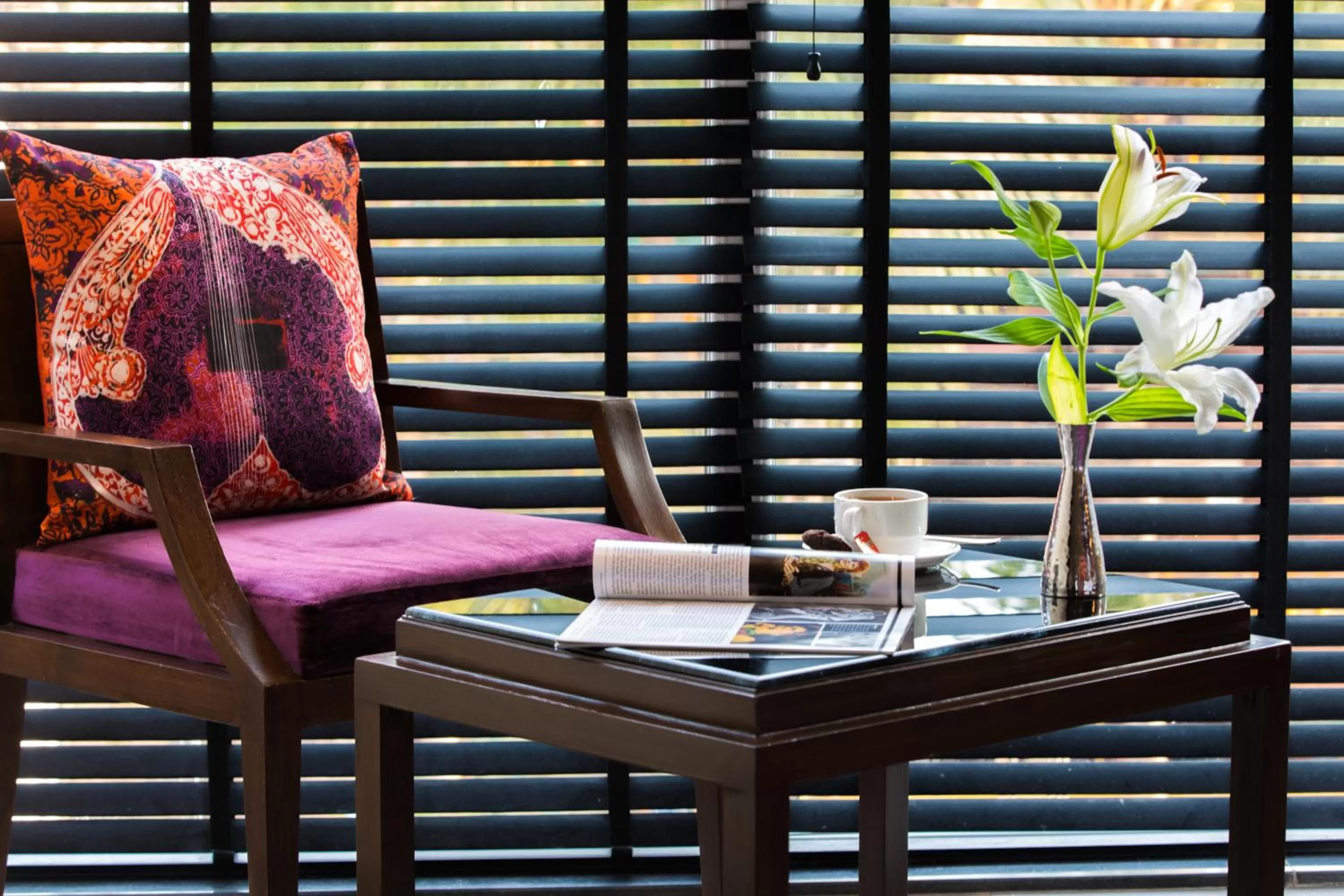 Seating area in Hard Rock Hotel Goa Calangute