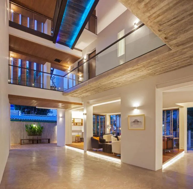 Lobby or reception in NornDee Hotel