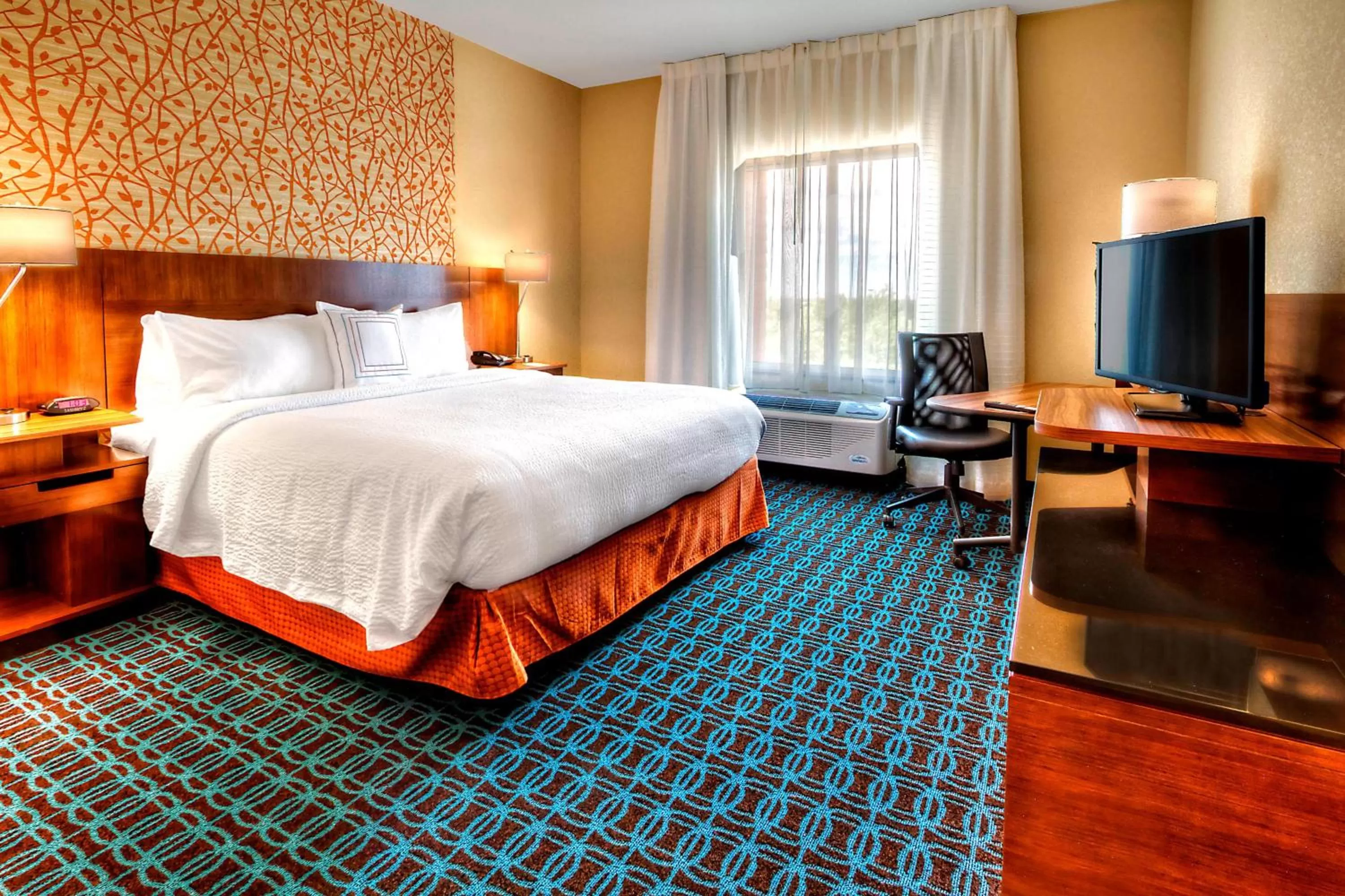 King Room - Hearing Accessible in Fairfield Inn and Suites Oklahoma City Yukon