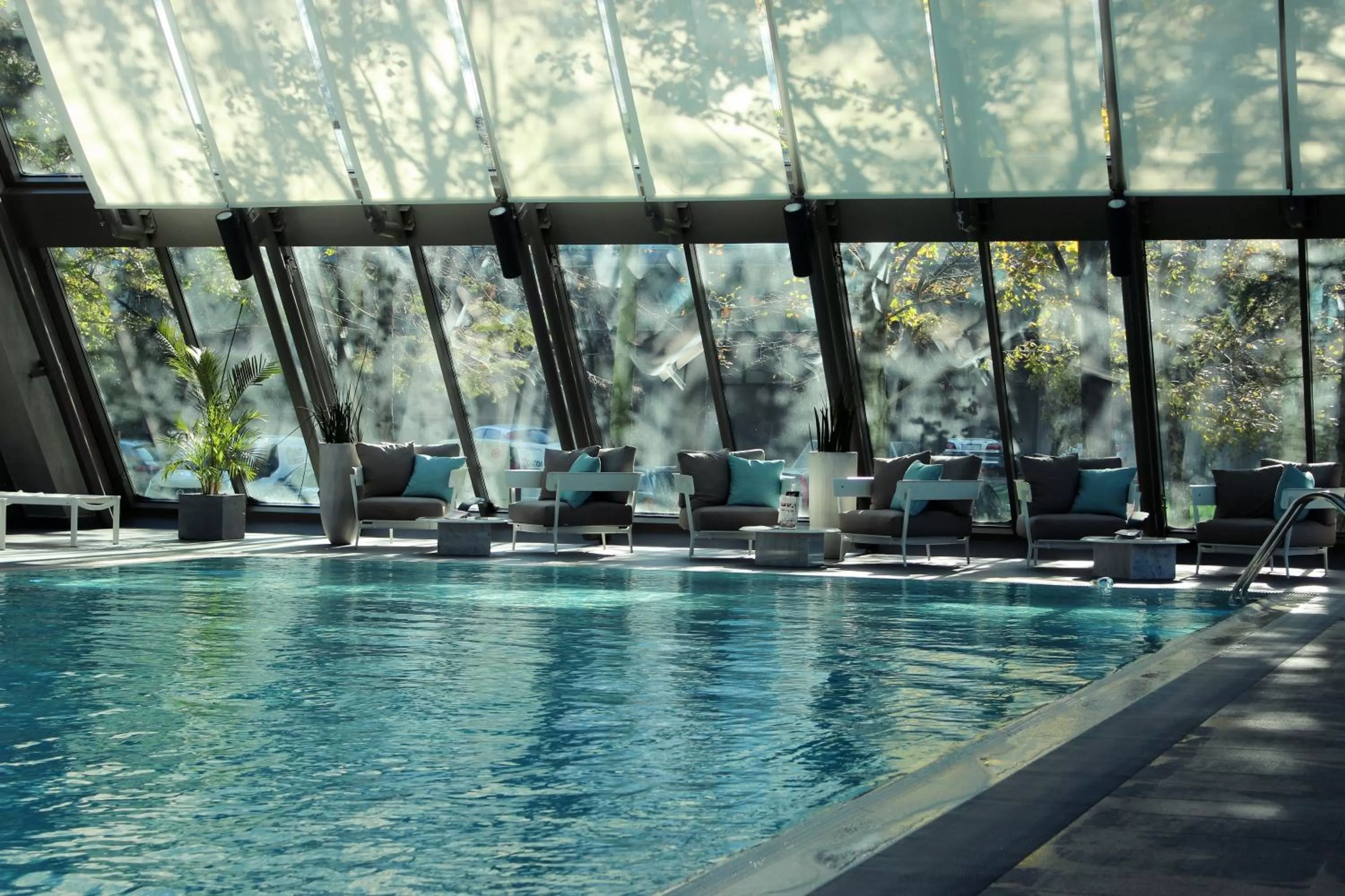 Swimming pool in Crowne Plaza Belgrade by IHG