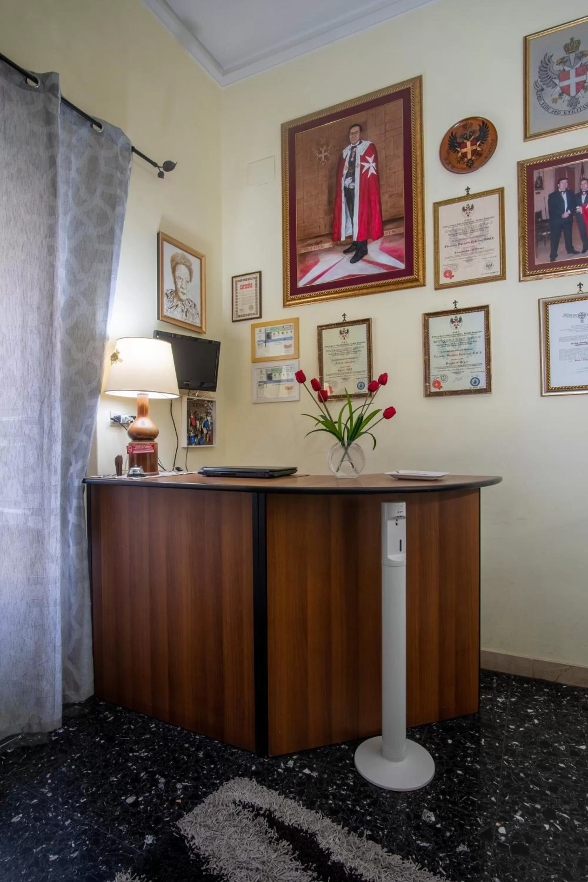 Lobby or reception in Aci B&B