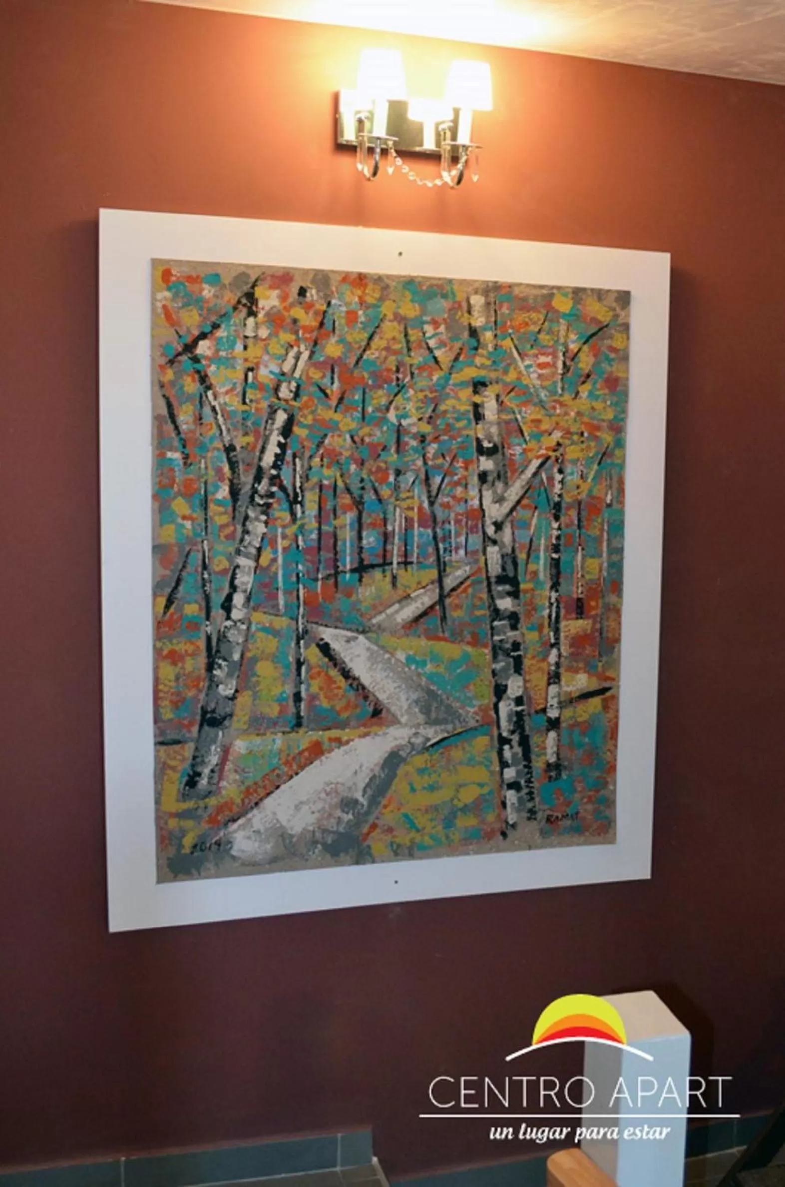 Decorative detail in Centro Apart