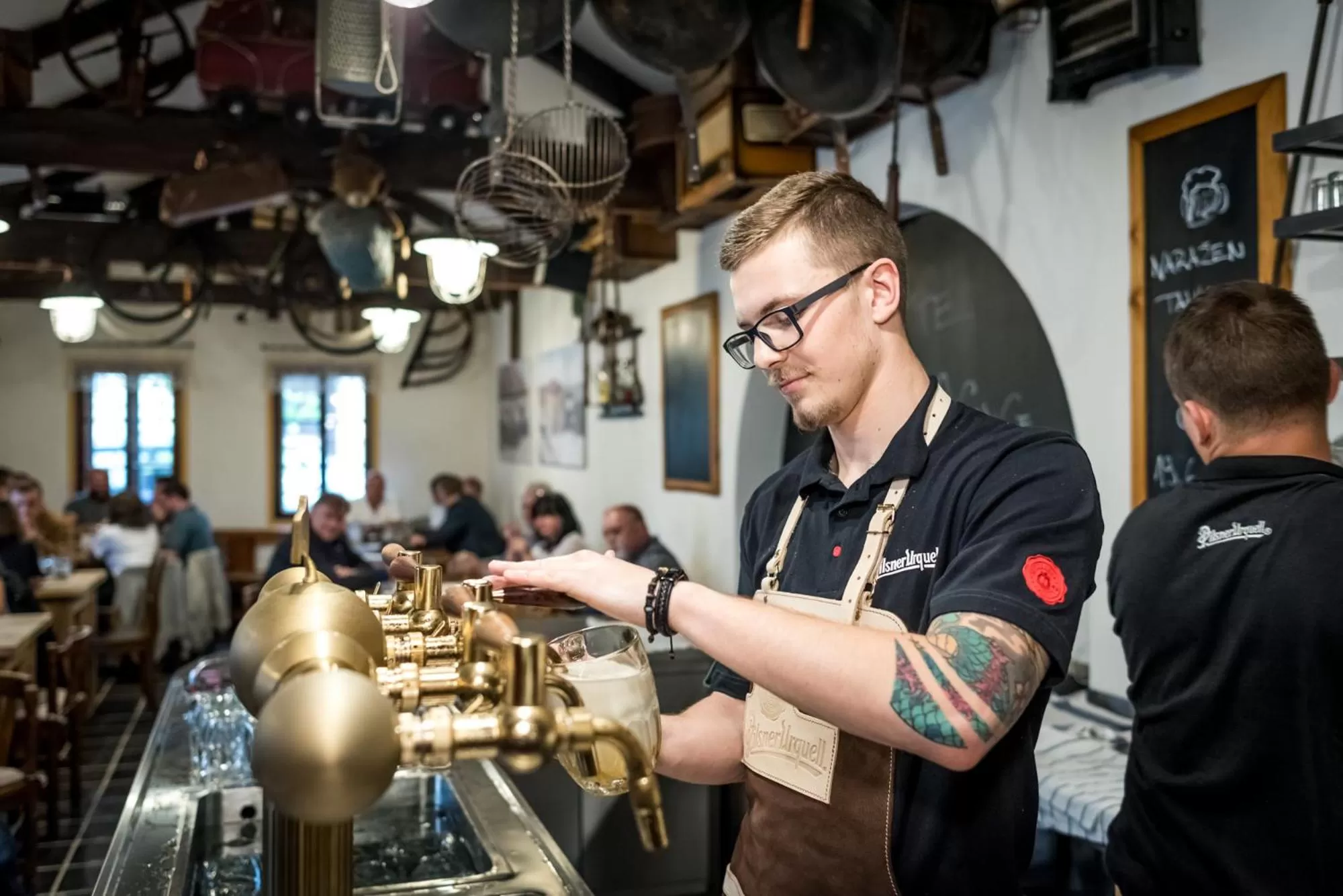 Lounge or bar in Dobrý Kanec - Hostinec