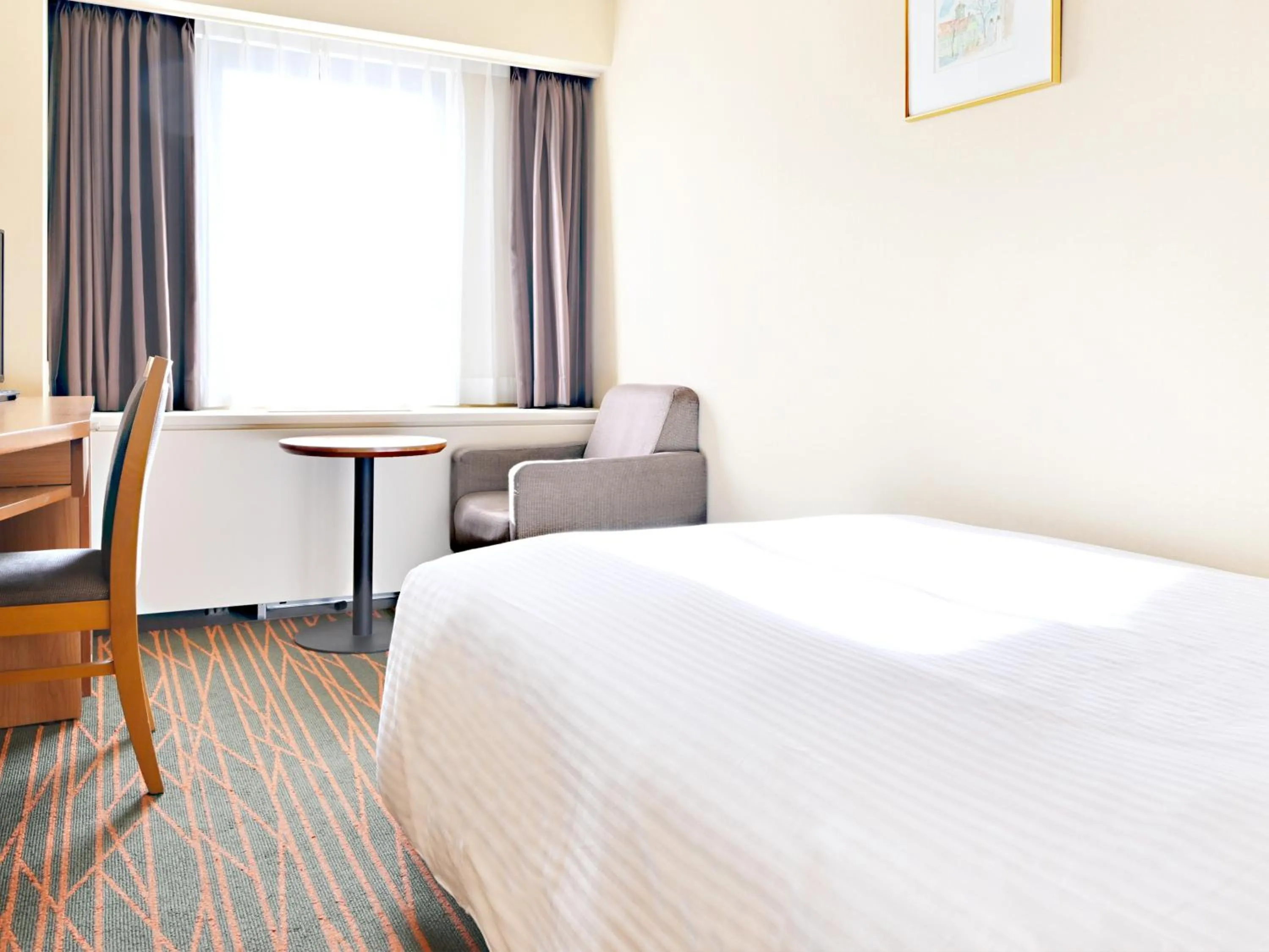 Bedroom, Bed in Hotel Abest Sapporo