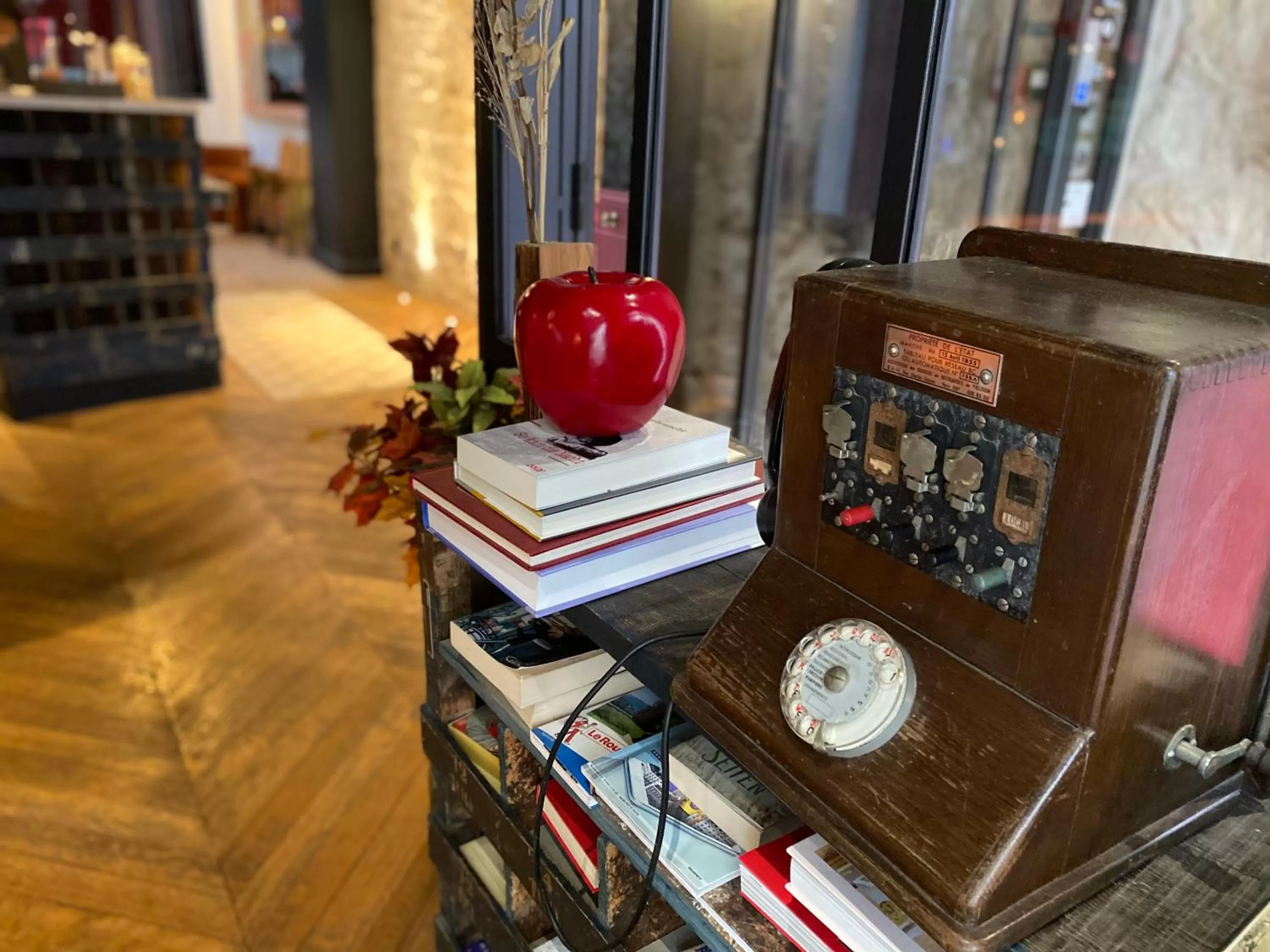 Decorative detail in Hotel Scarlett