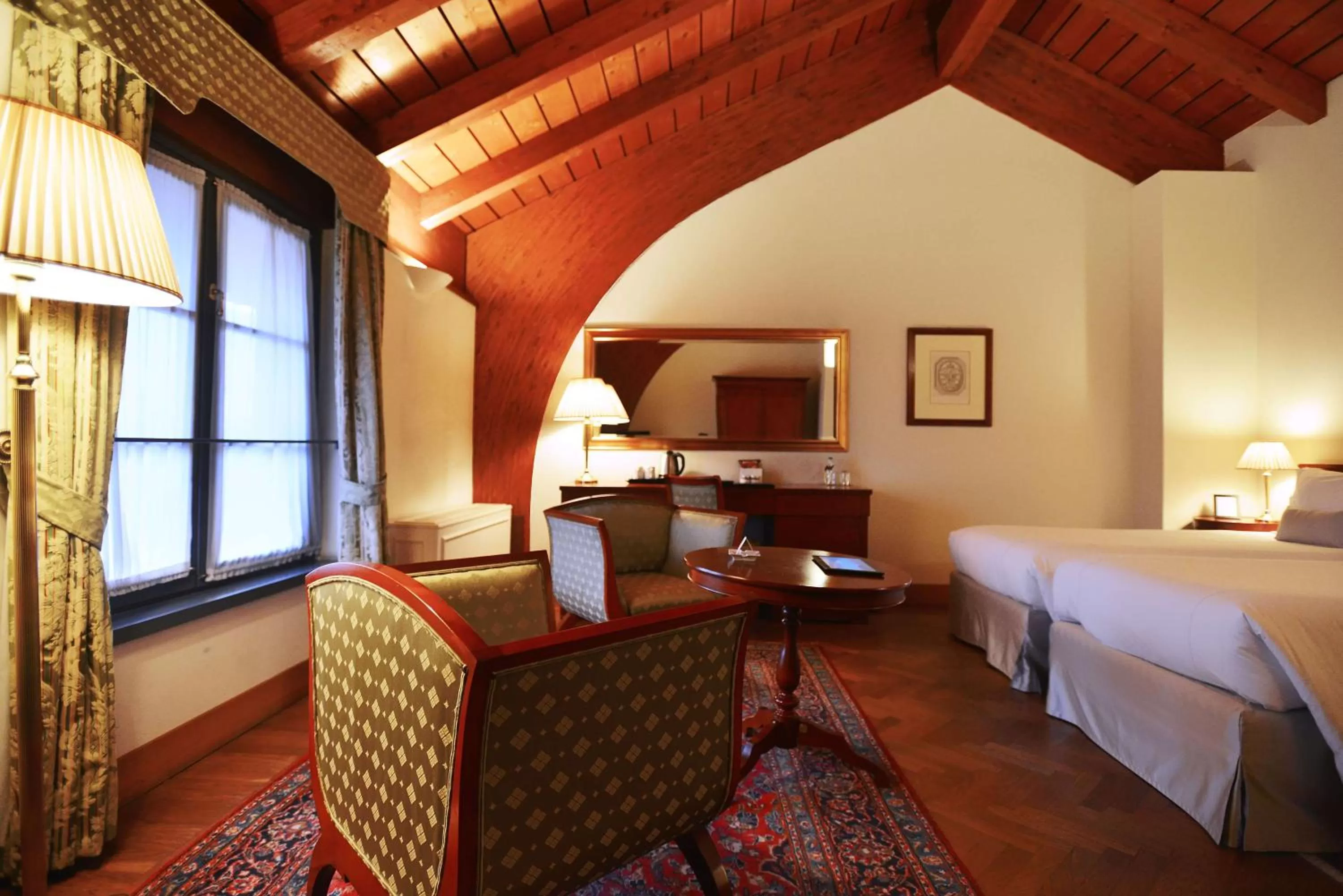 Bedroom, Bed in Grand Hotel Villa Torretta, Curio Collection by Hilton