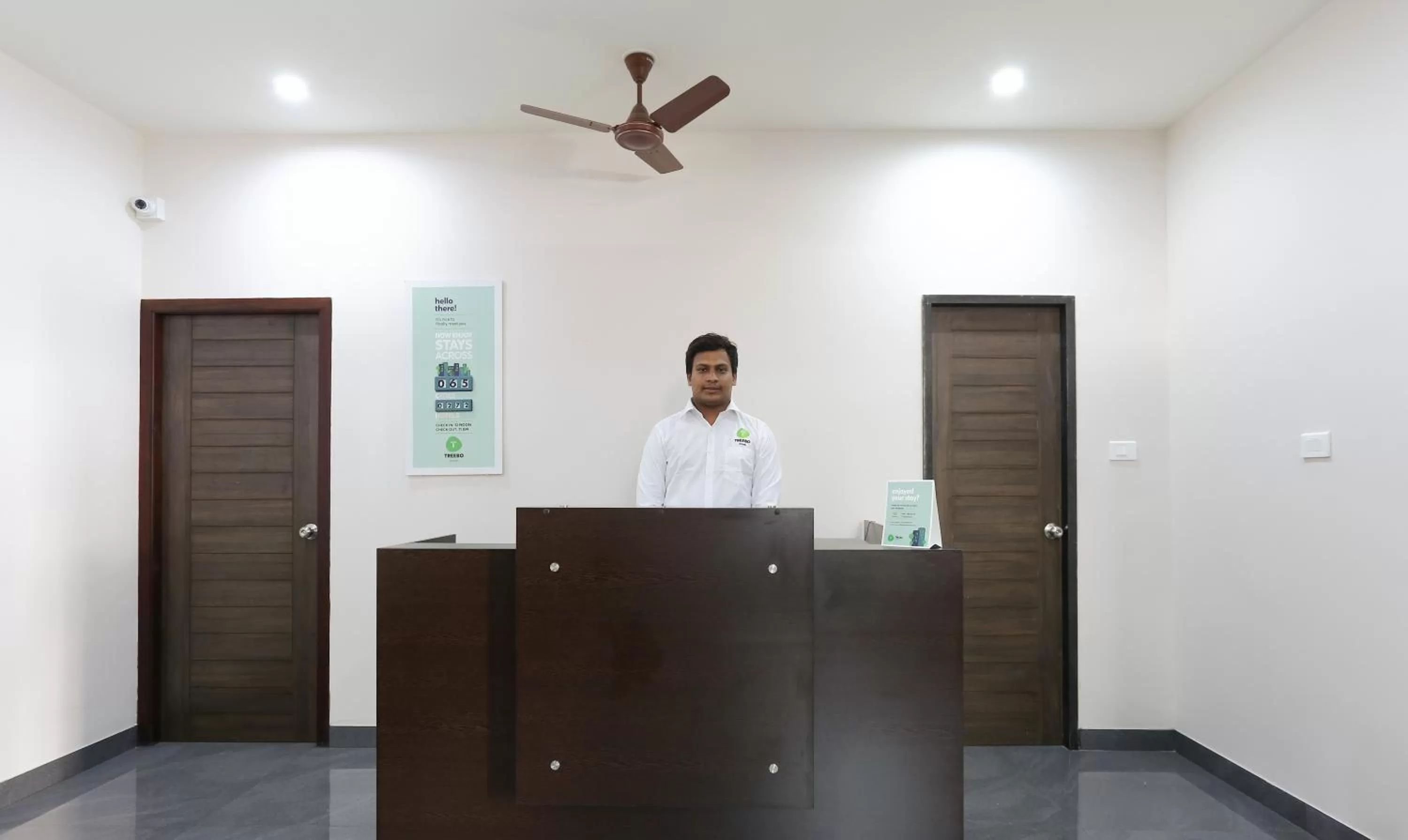 Lobby or reception in Treebo Hi Line Apartments Kalapatti