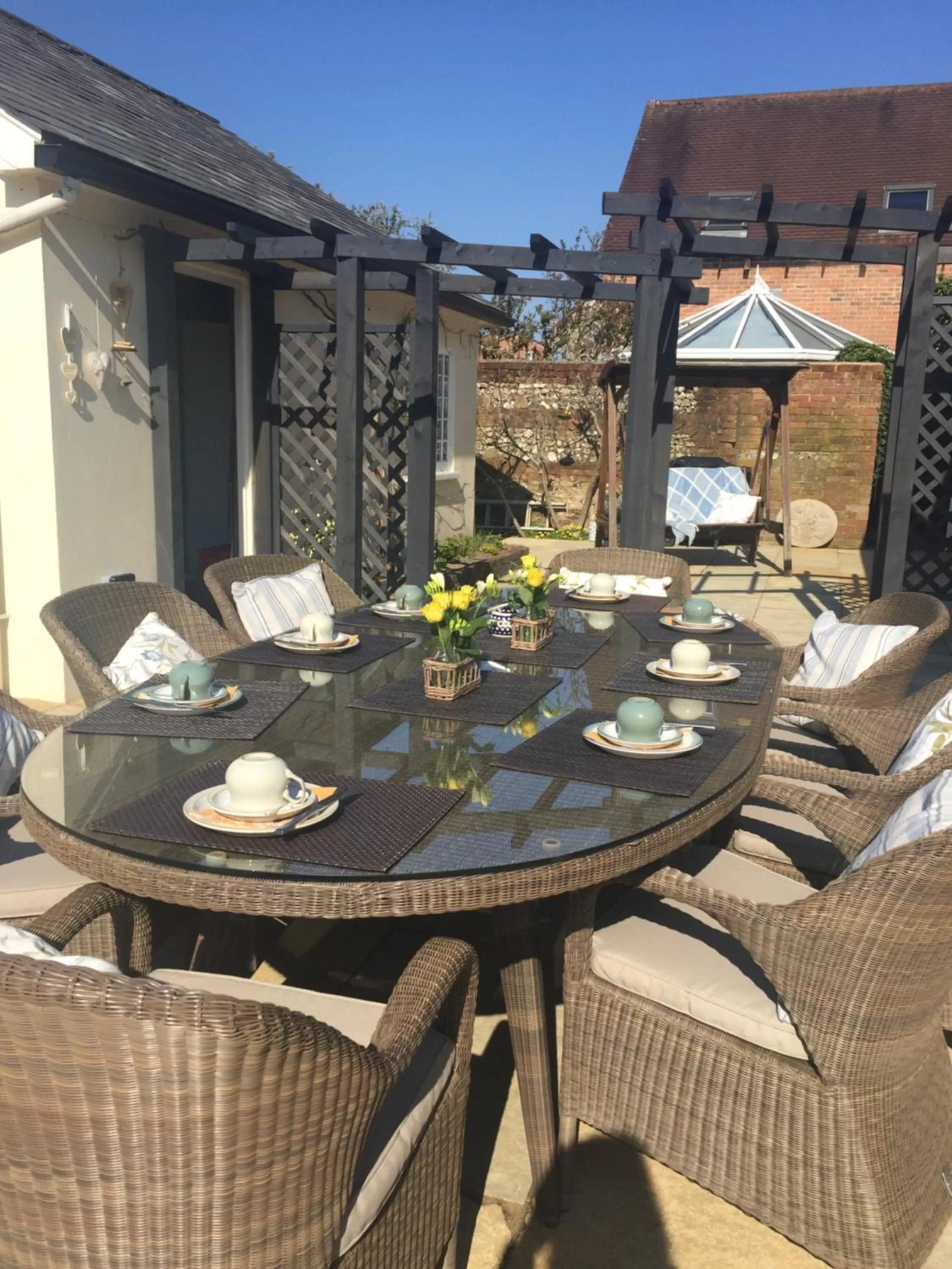 Garden in St Leonards Farmhouse