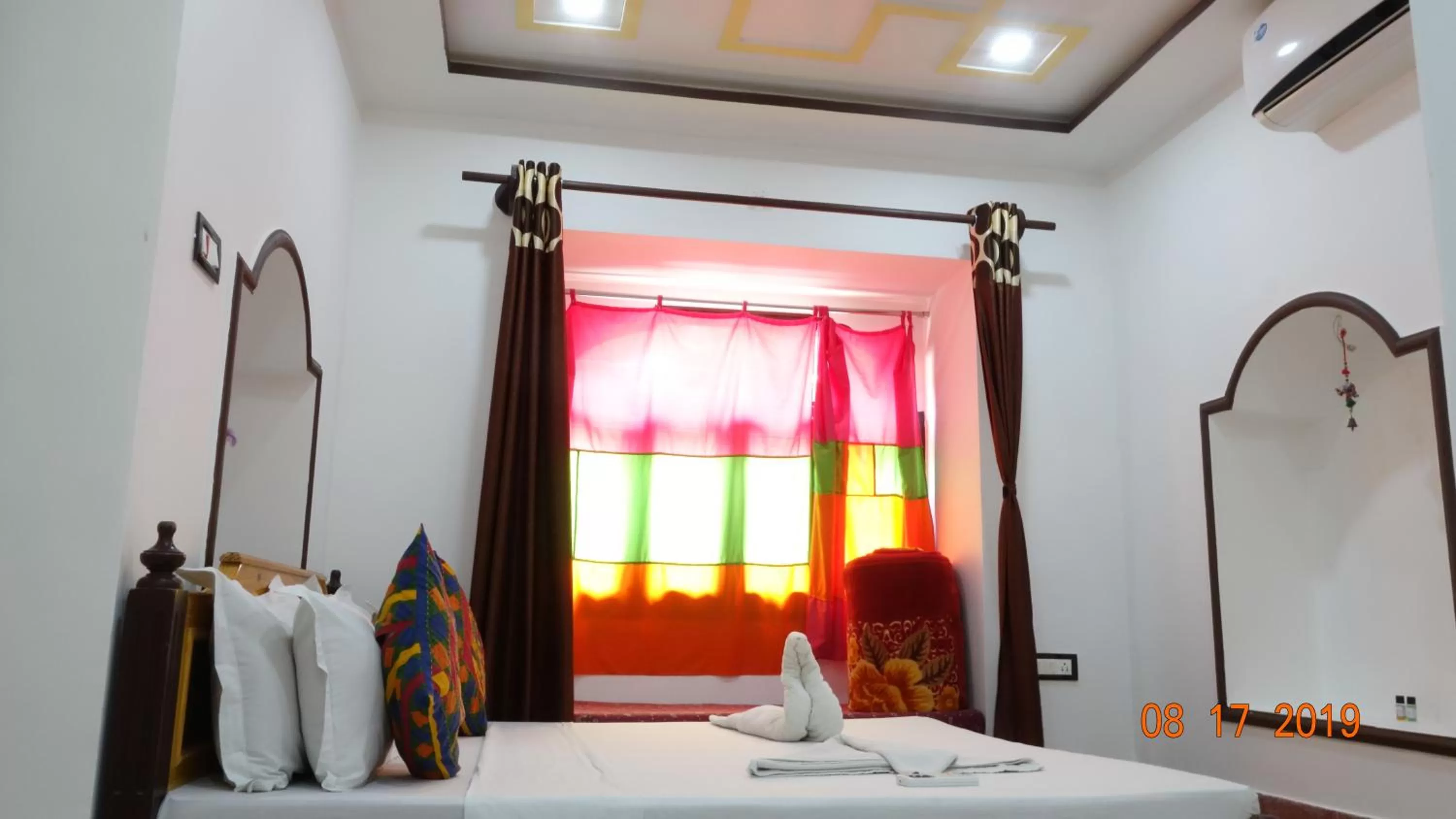 Bed in The Wanderlust Guest House & Safari