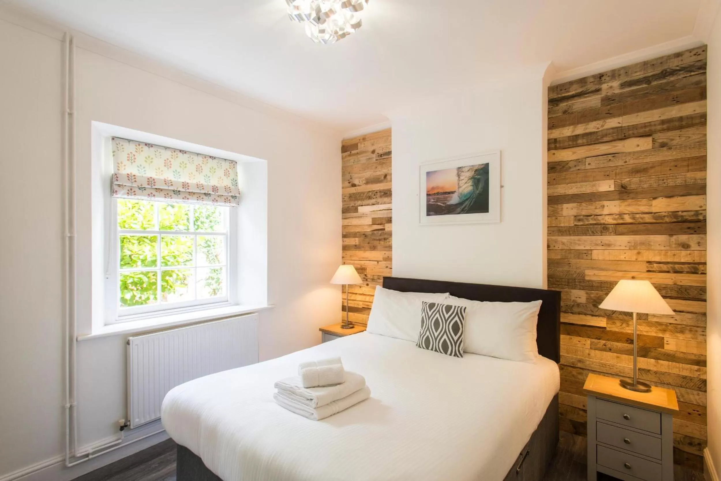 Bed in Tregenna Castle Resort