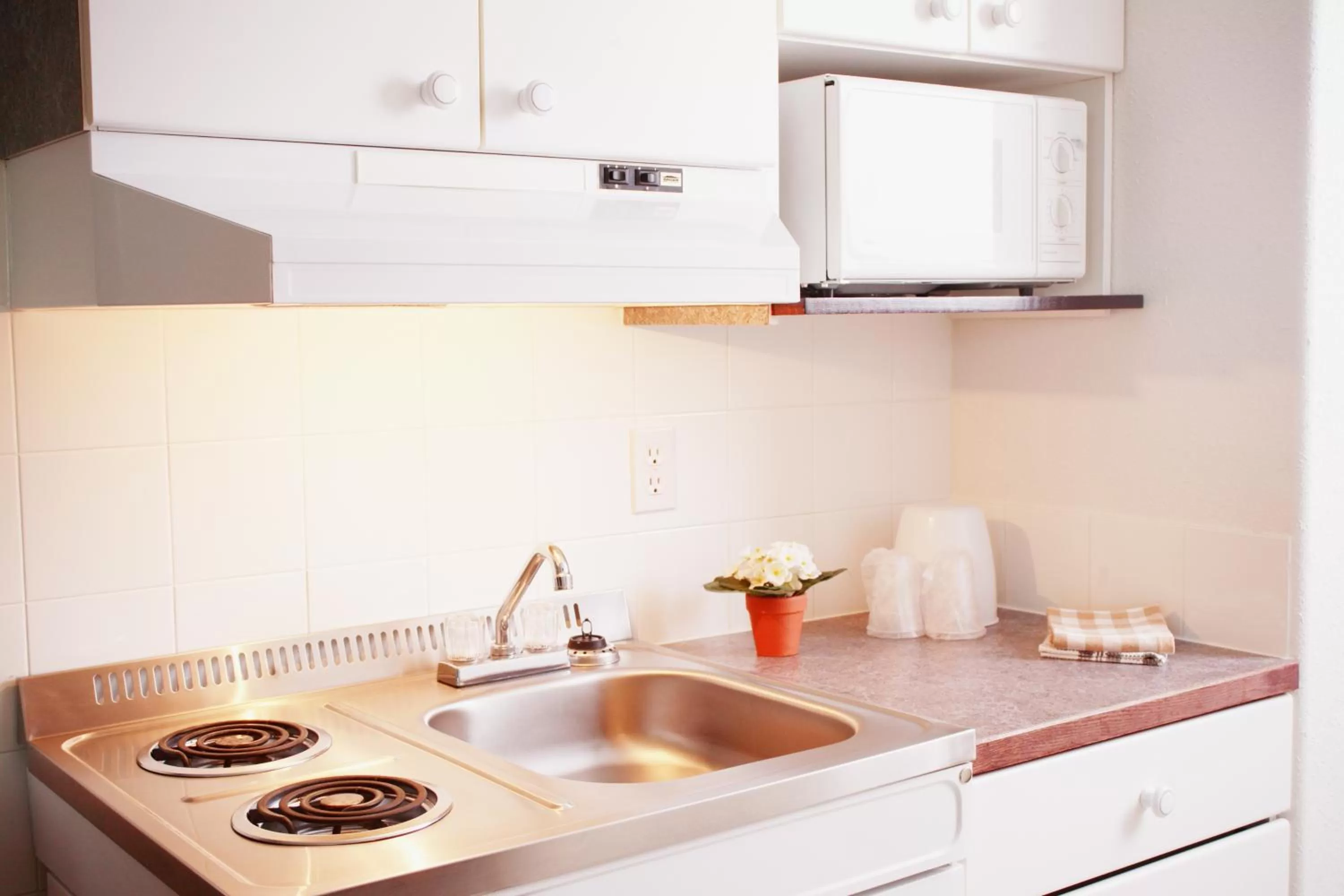 Kitchen or kitchenette in Country Club Inn