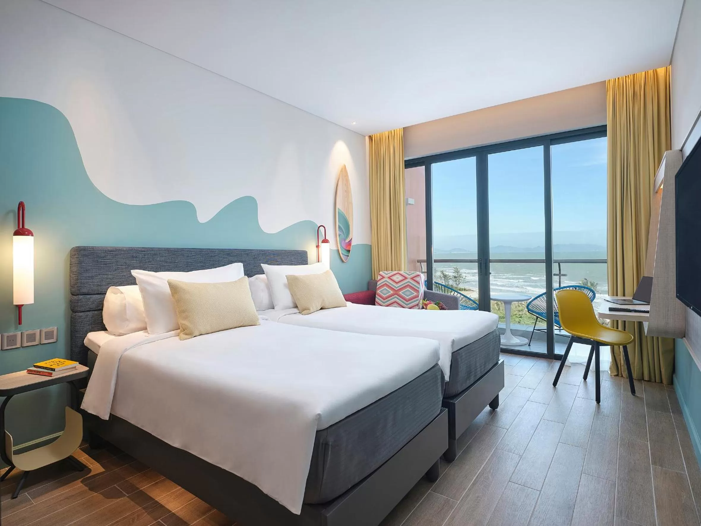 Sea view, Bed in ibis Styles Vung Tau