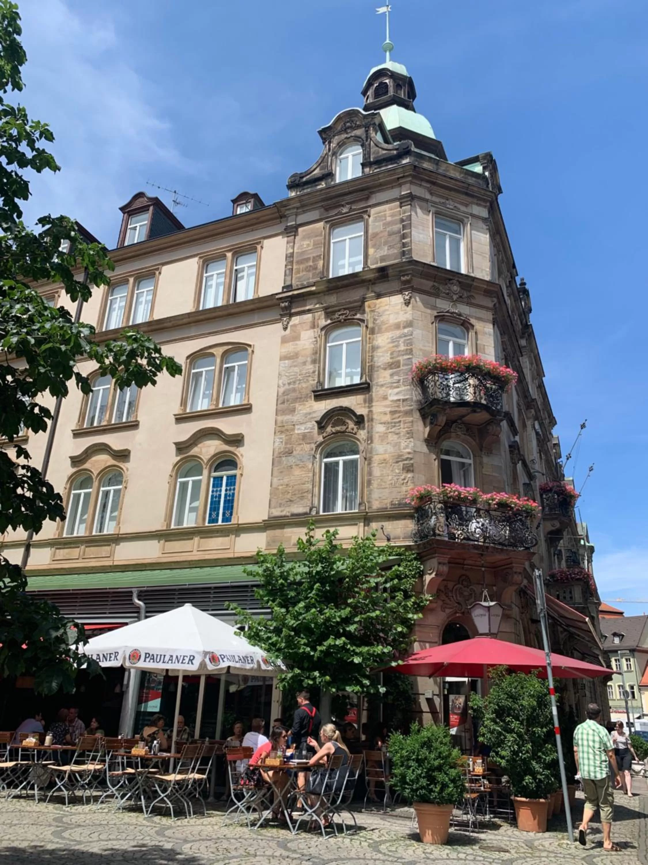 Property building in Hotel Bamberger Hof Bellevue