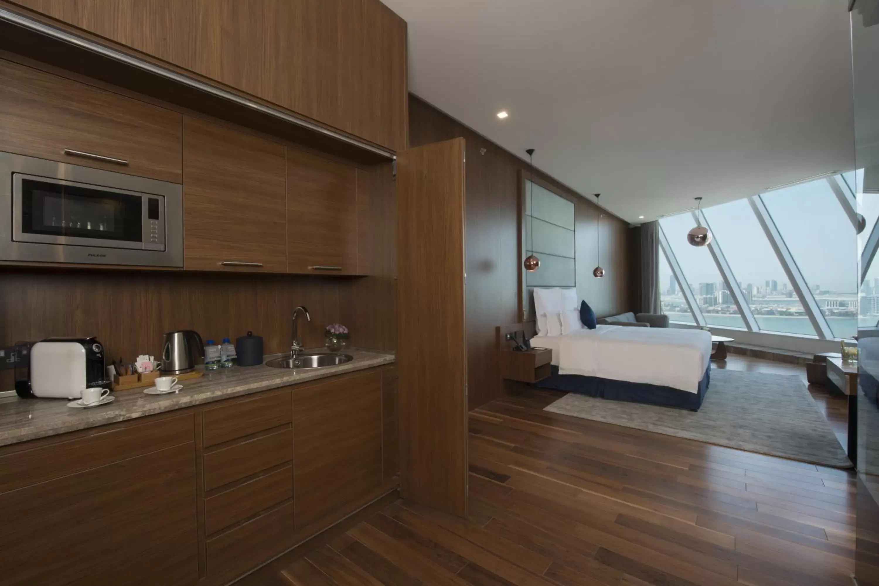 Junior Suite King Accessible Room in Wyndham Grand Manama Junior Suite King Accessible Room in Wyndham Grand Manama