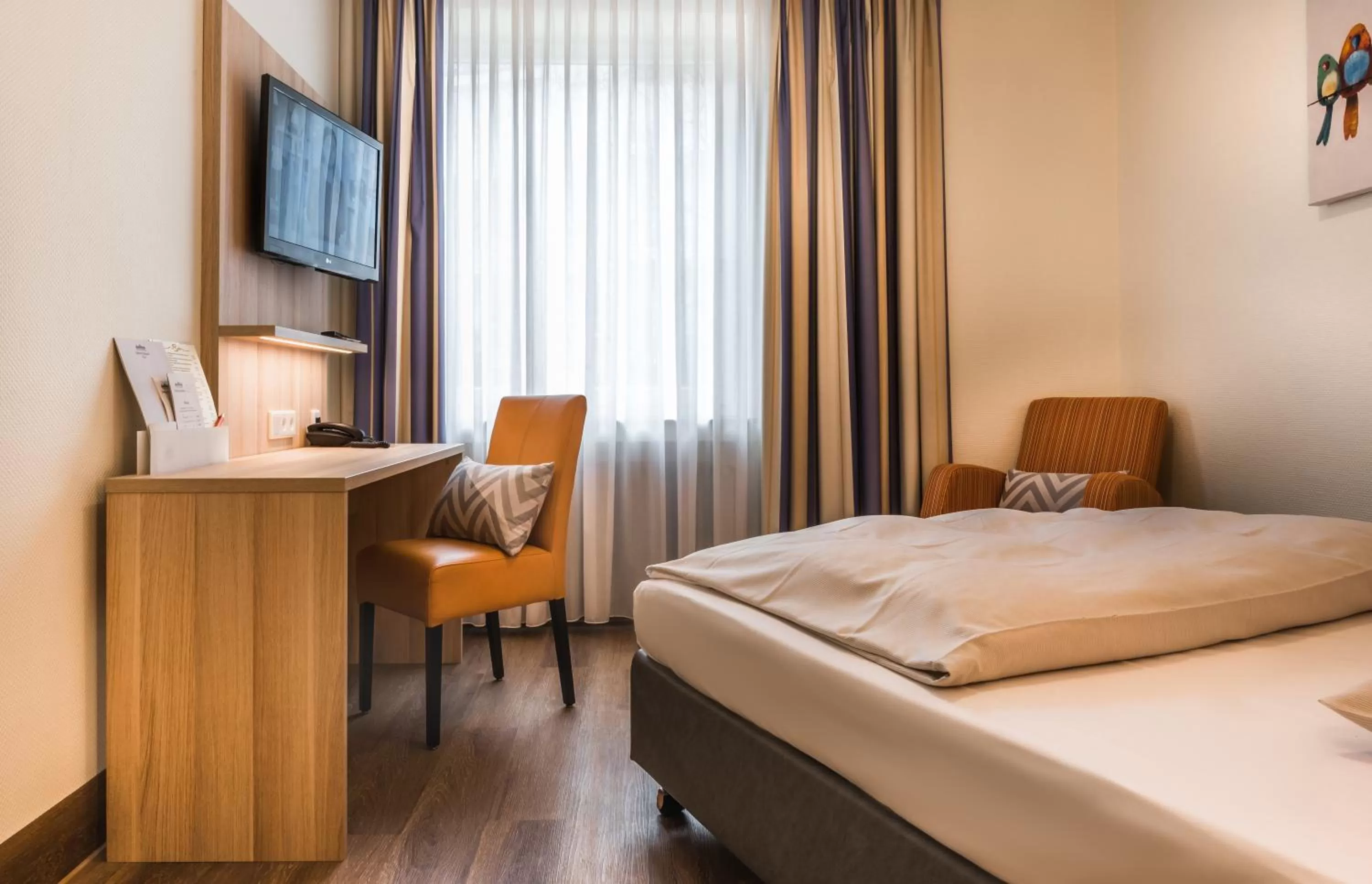 Bed in Hotel am Stadtpark