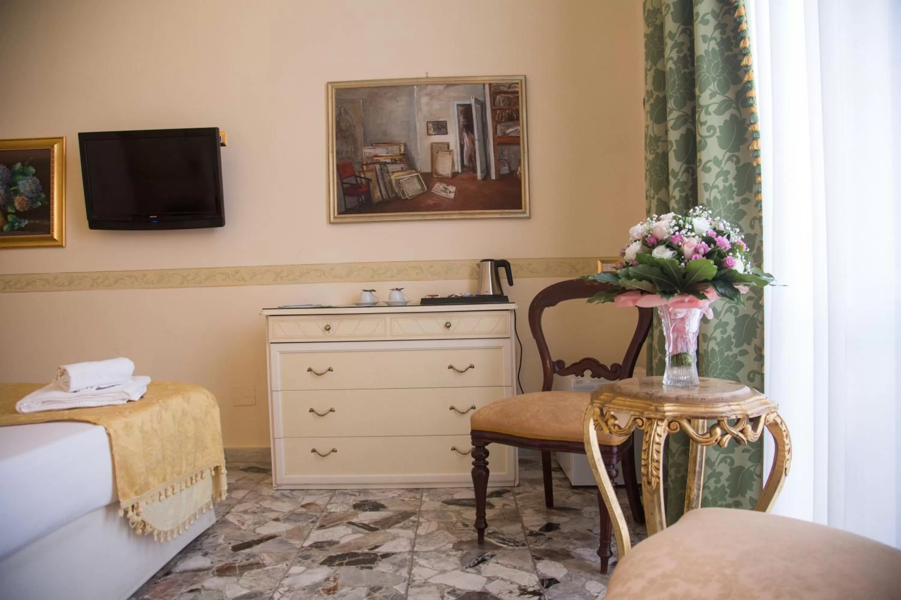 Bed in B&B Art Suite Santa Brigida