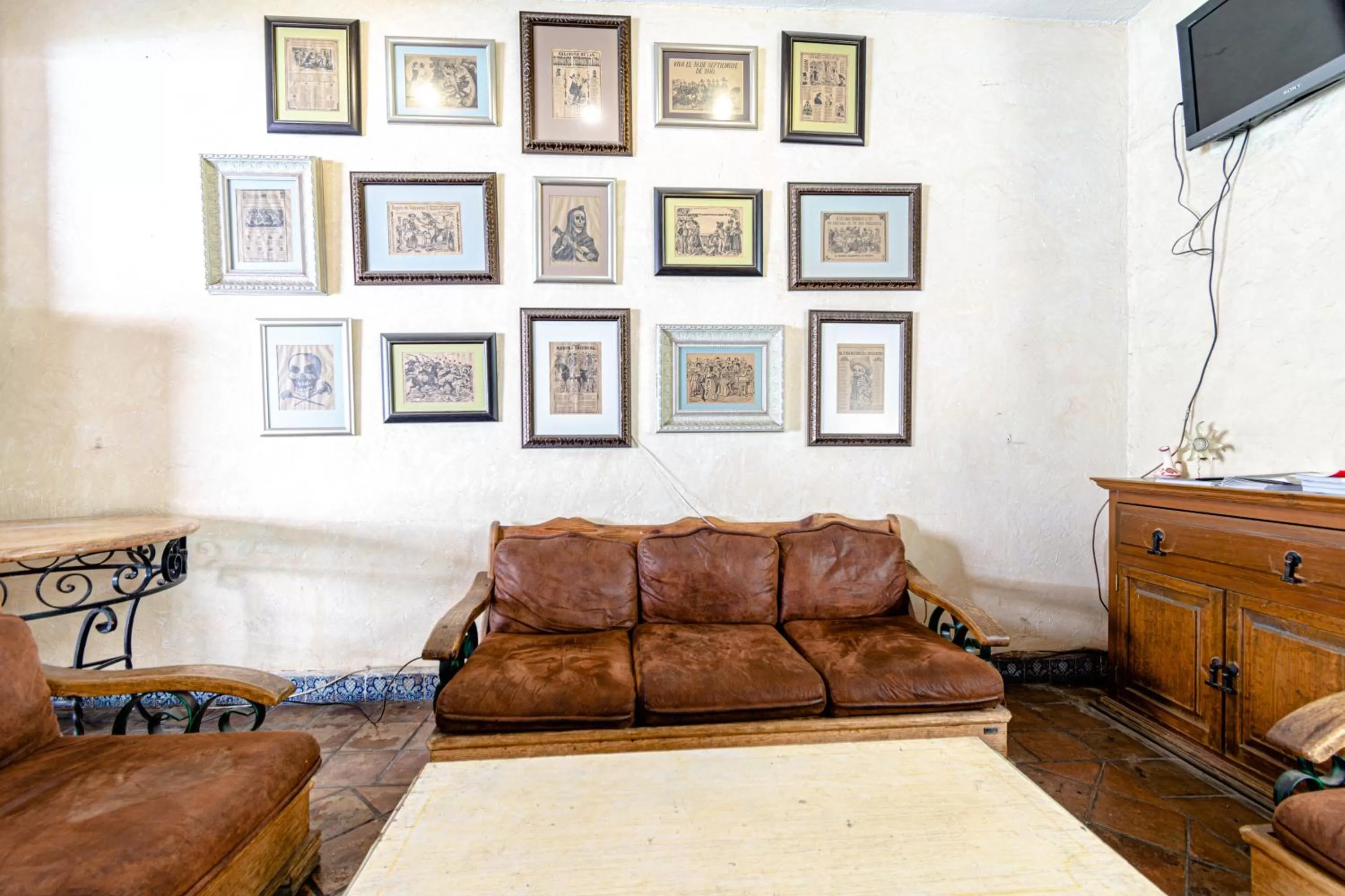 Living room in Casa Magica