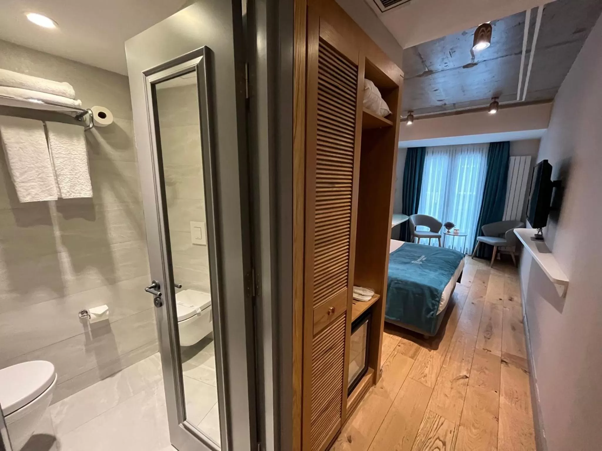 Bed in Royal Galata Hotel