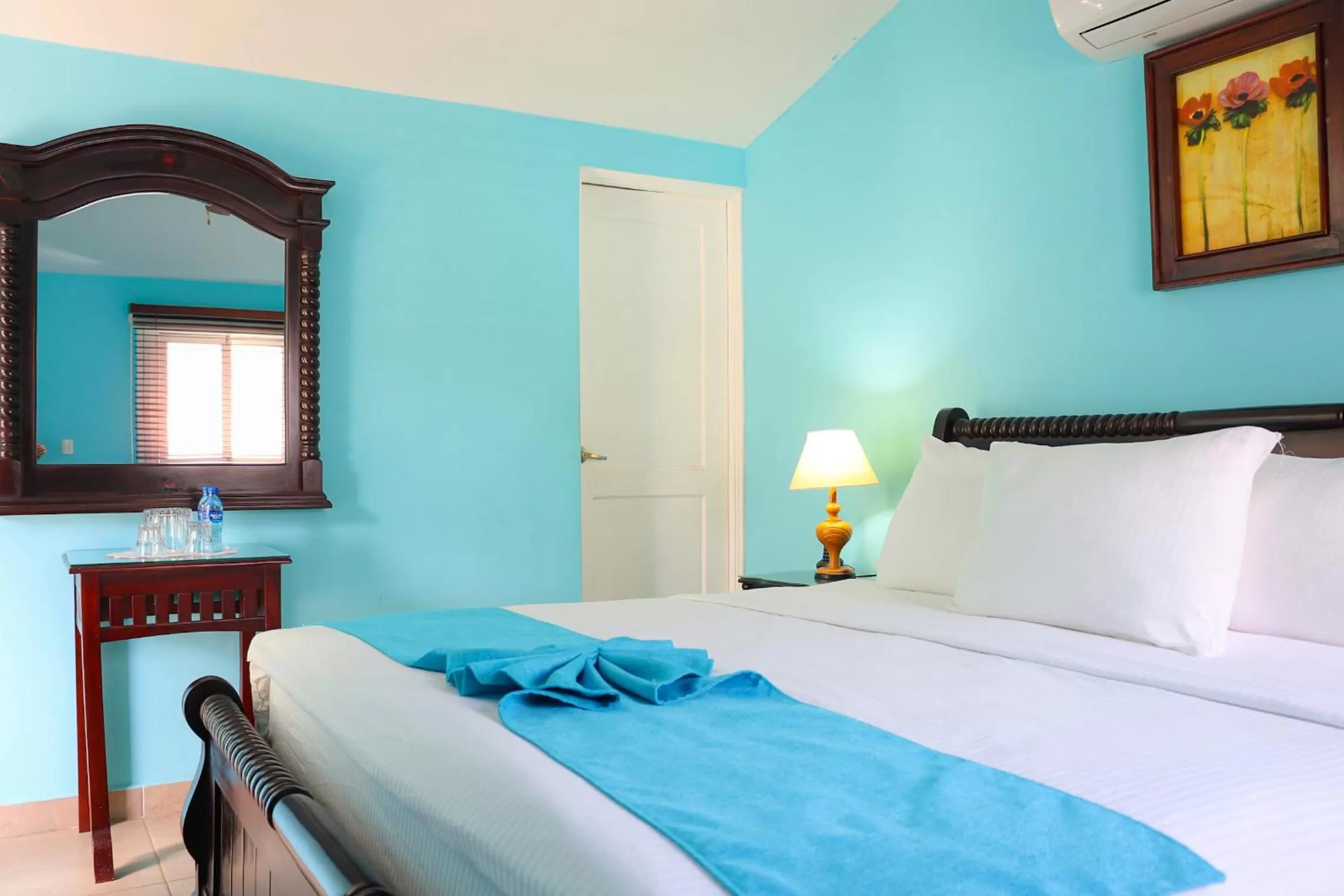 Bed in Hotel Victoriano