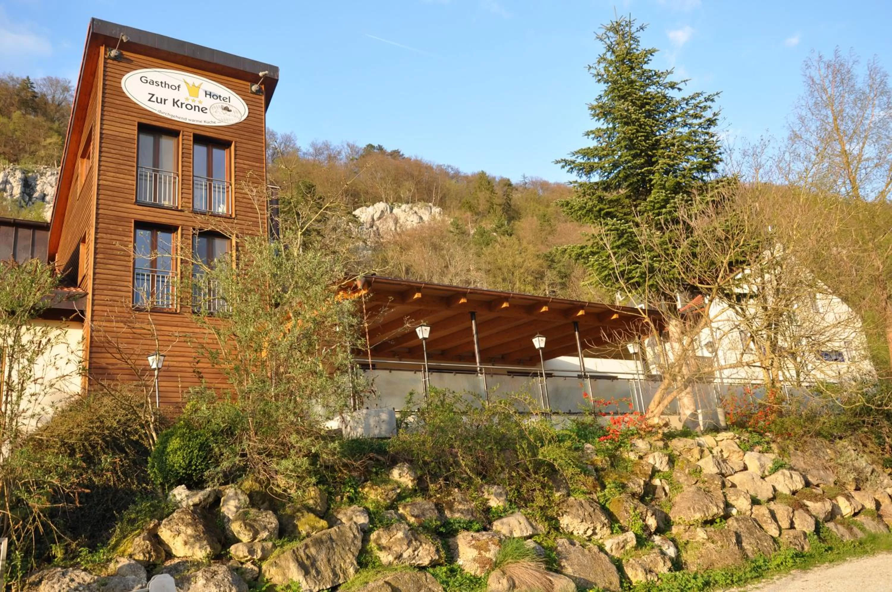 Property building in Hotel-Gasthof zur Krone