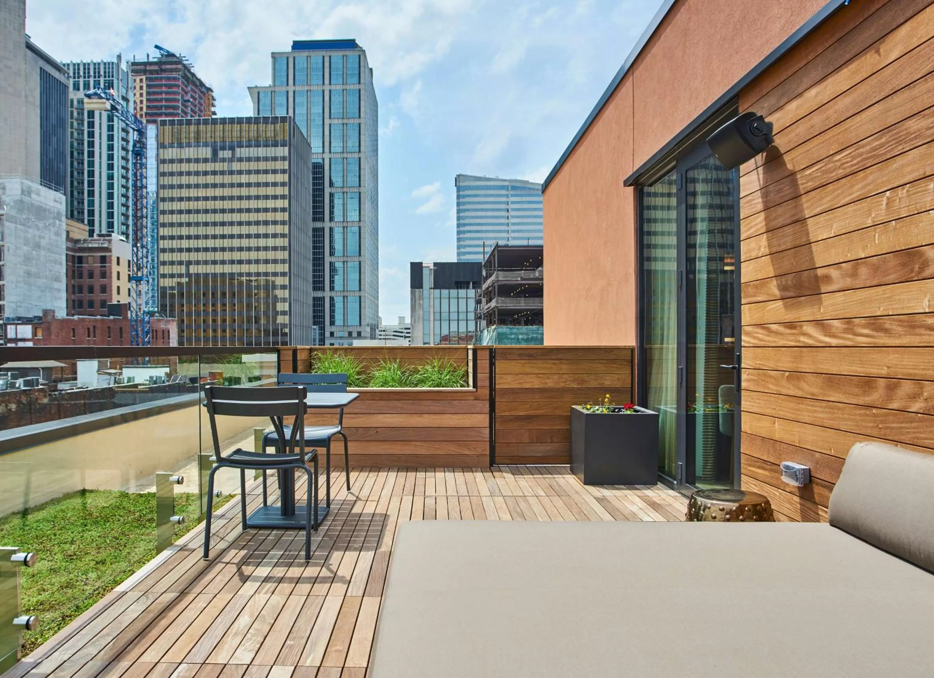 Patio in The Bankers Alley Hotel Nashville, Tapestry Collection by Hilton