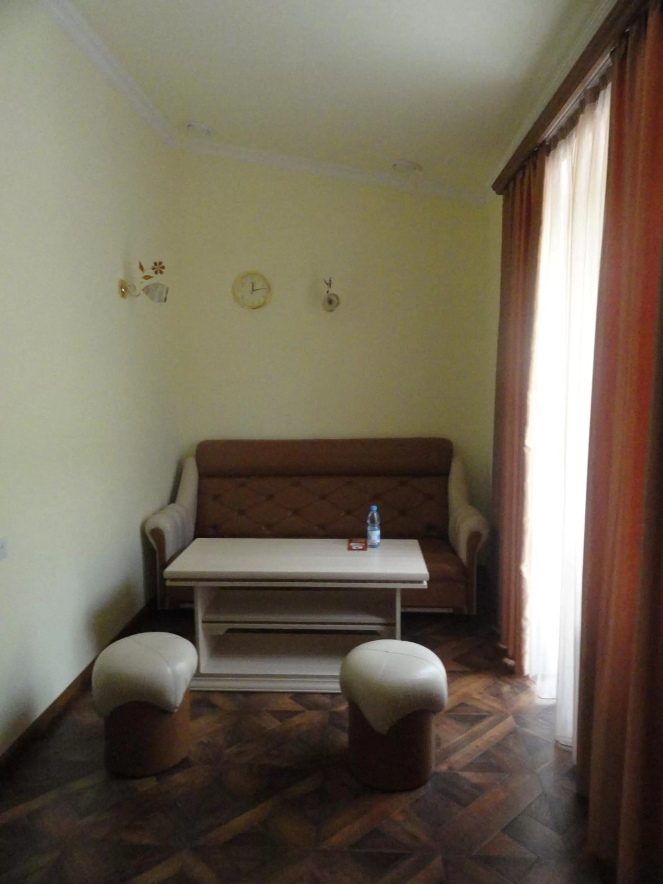 Seating area in Diana Hotel