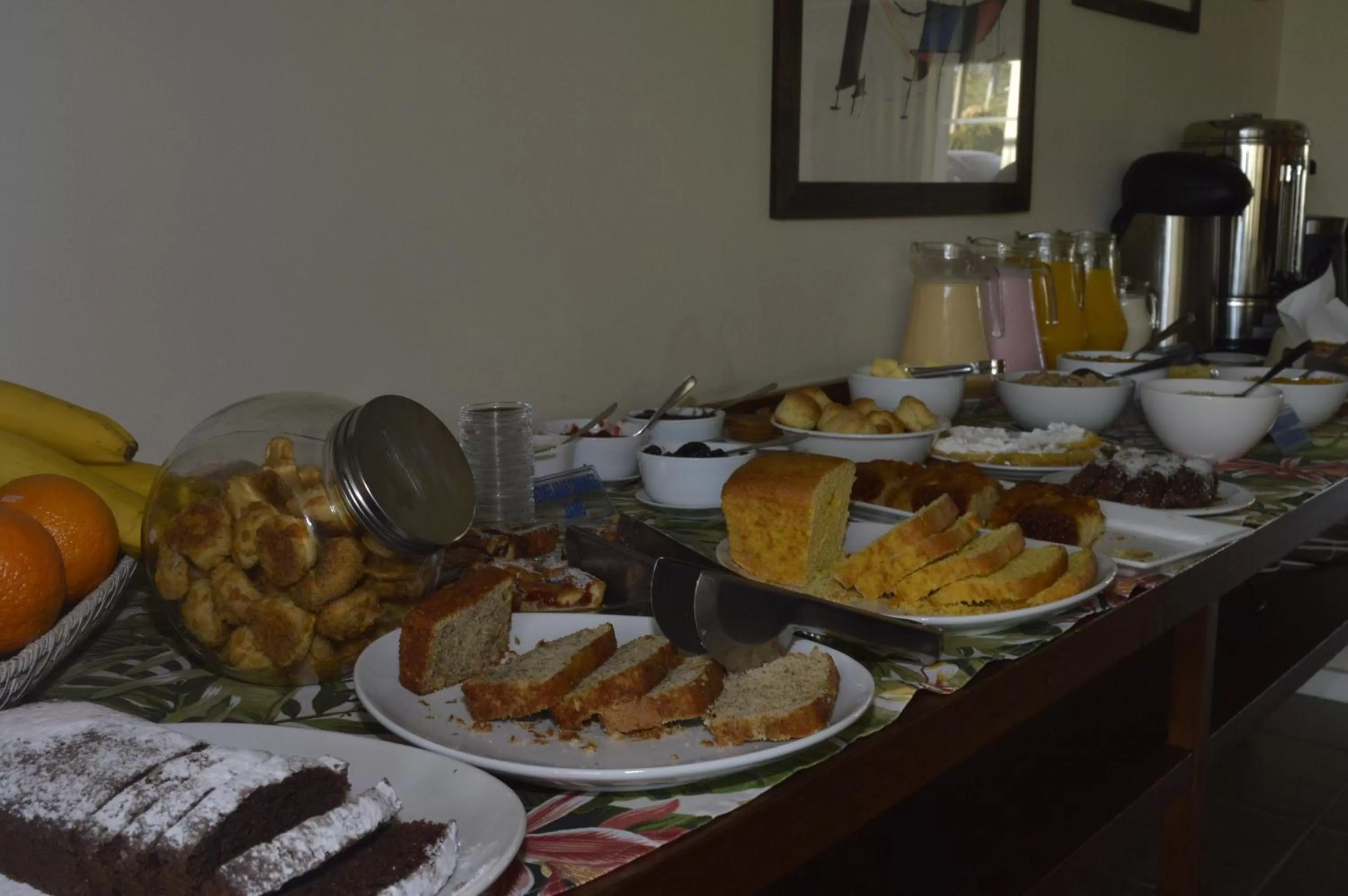 Buffet breakfast in Joan Miró Hotel