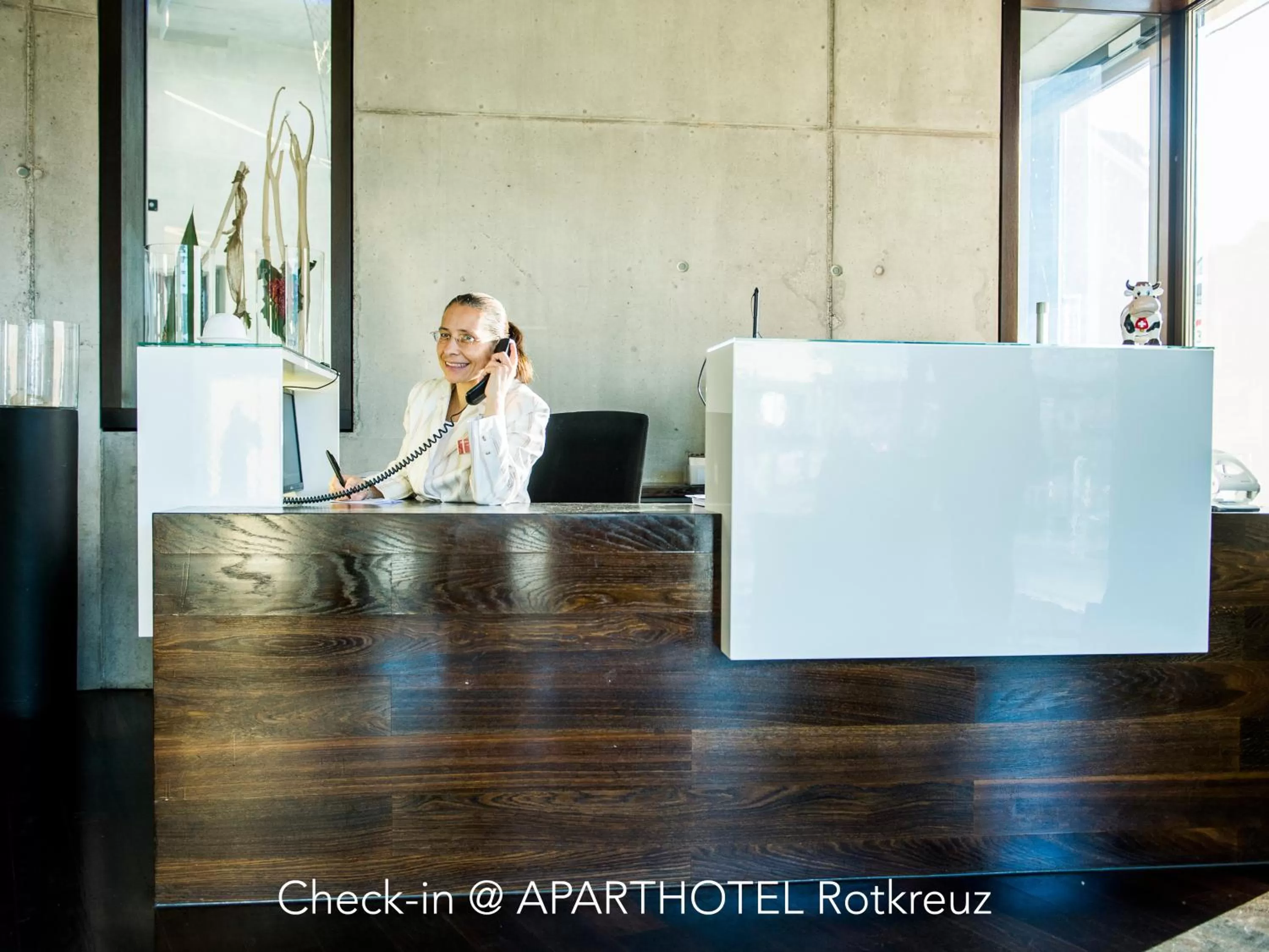 Lobby or reception in Hotel Bauernhof - Self Check-In Hotel
