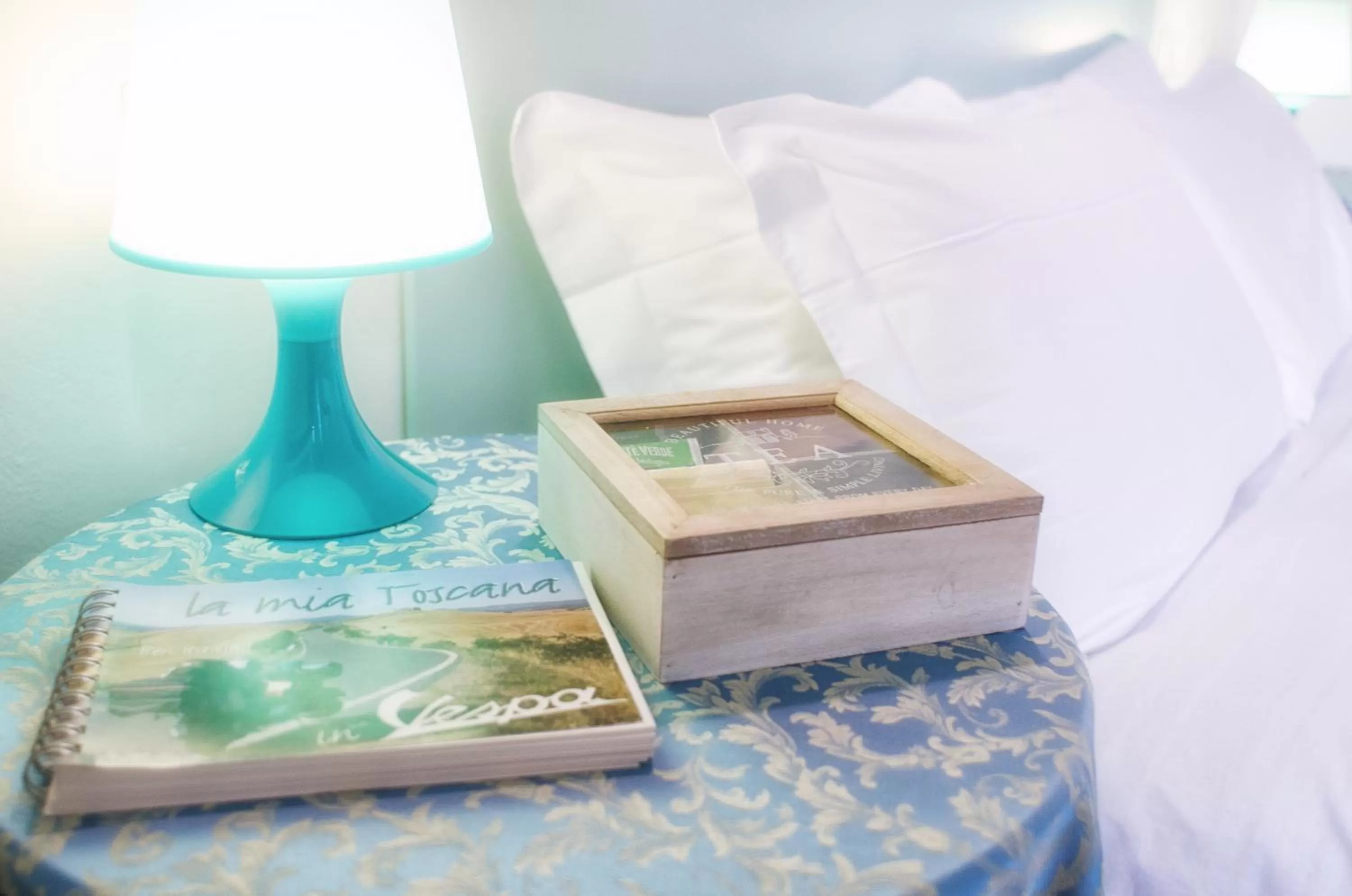 Decorative detail, Bed in Villa Gini