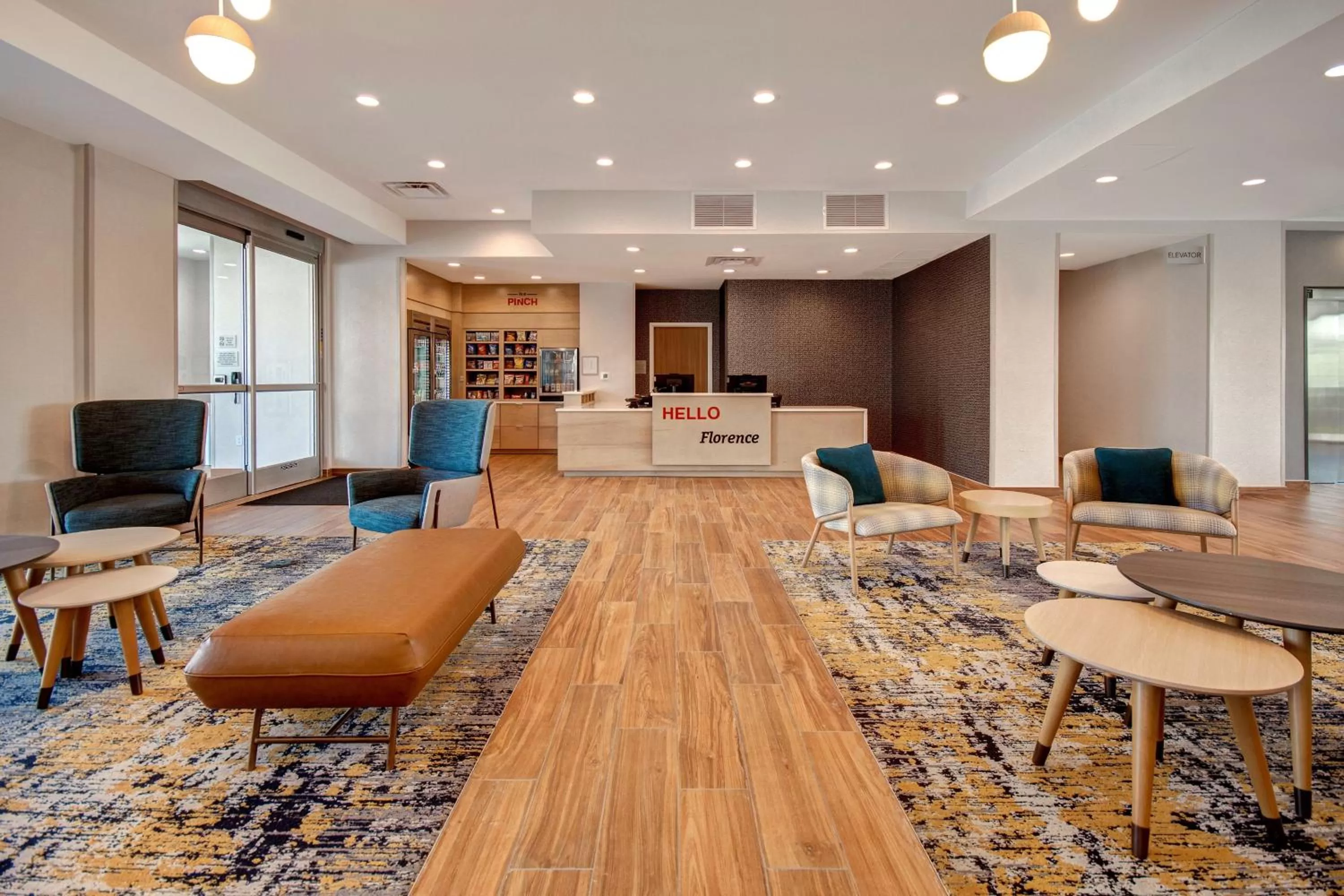 Lobby or reception in TownePlace Suites by Marriott Cincinnati Airport South