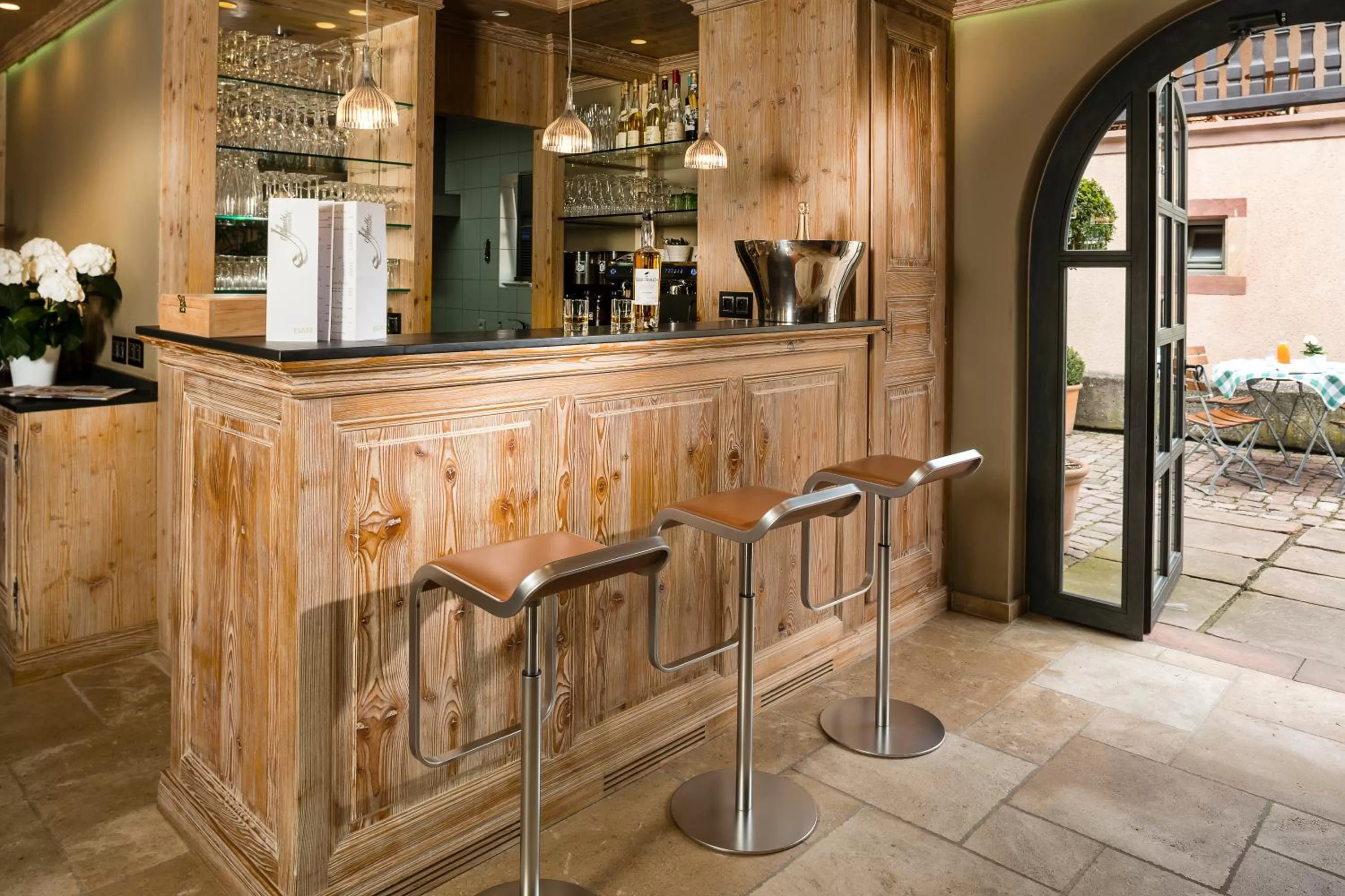 Lounge or bar in Hotel Restaurant De l'Illwald
