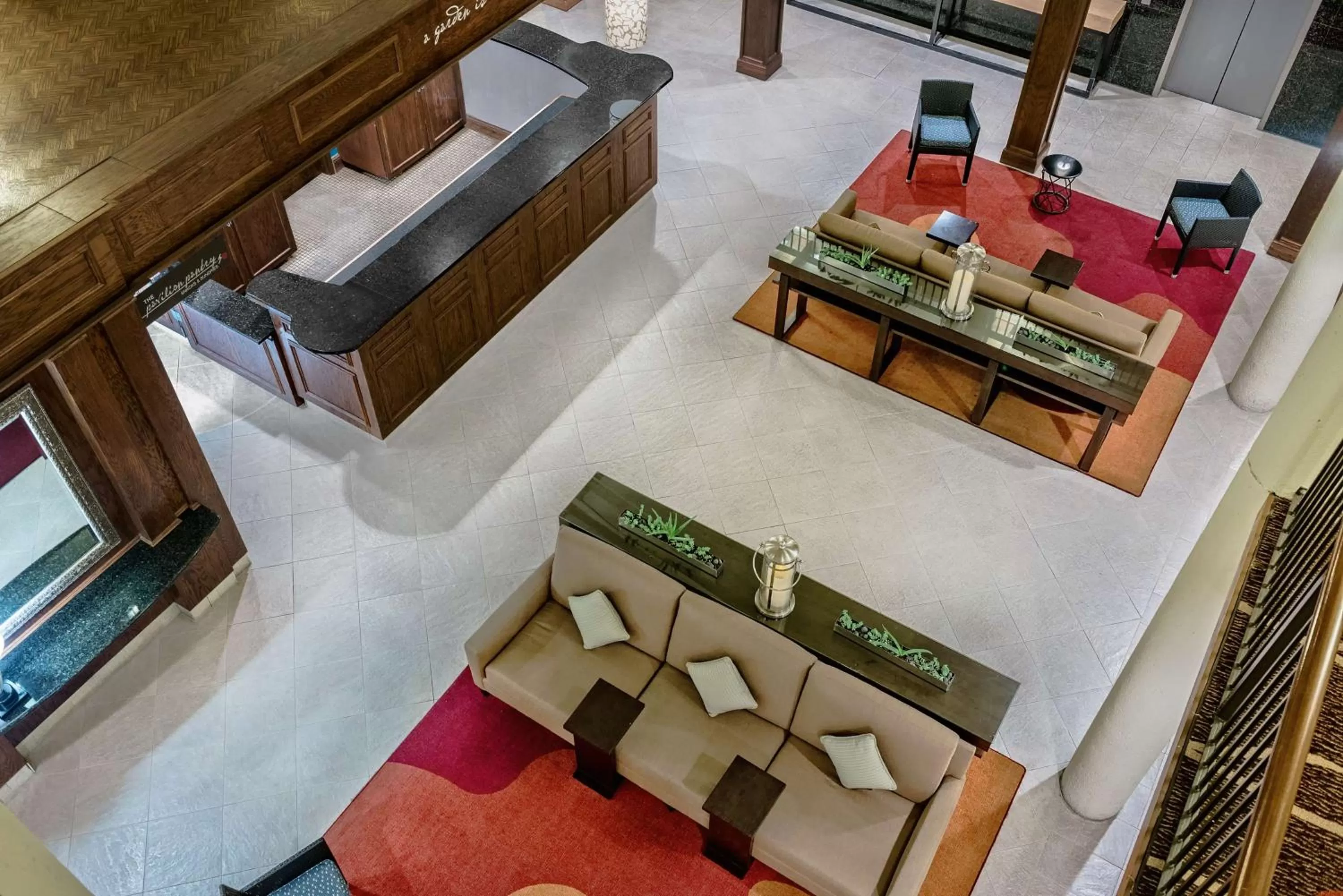 Lobby or reception in Hilton Garden Inn San Antonio Airport