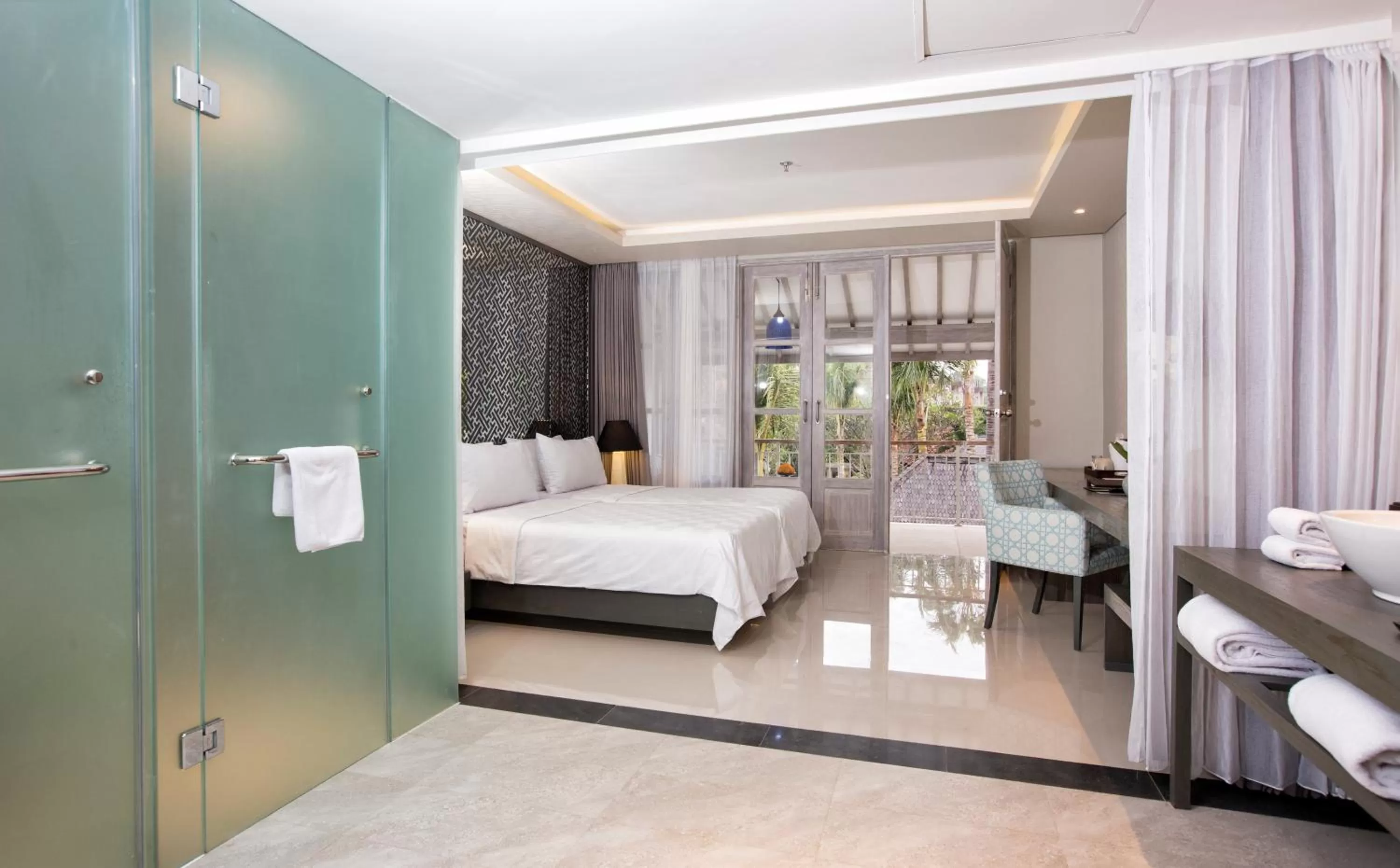 Toilet, Bed in Segara Village Hotel