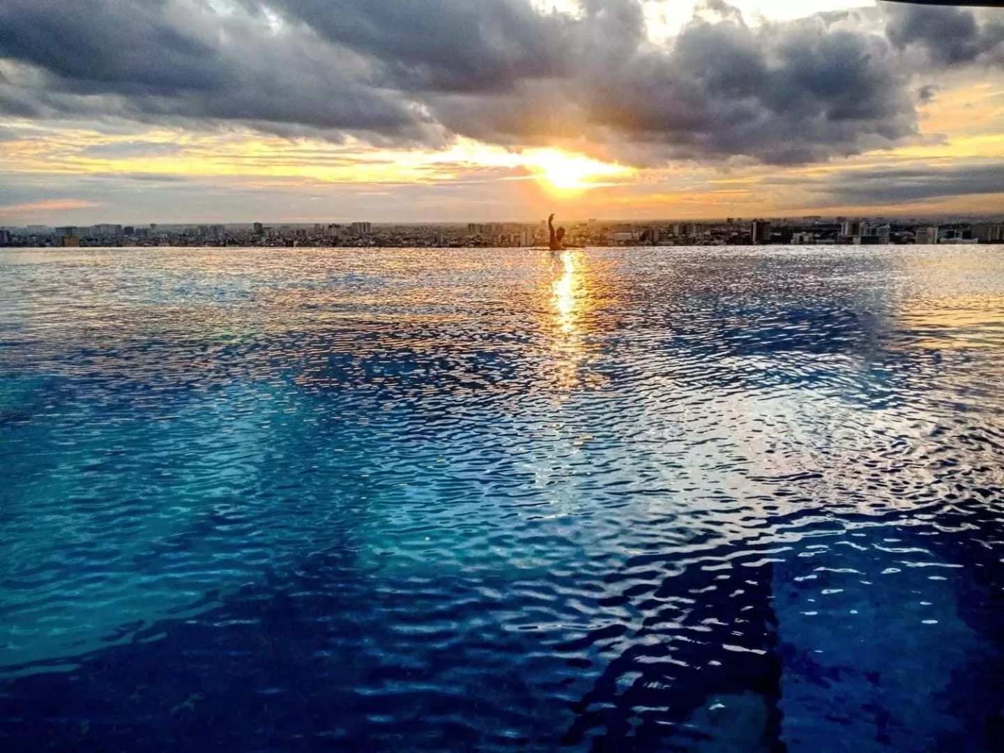 Swimming pool in La Vela Saigon Hotel