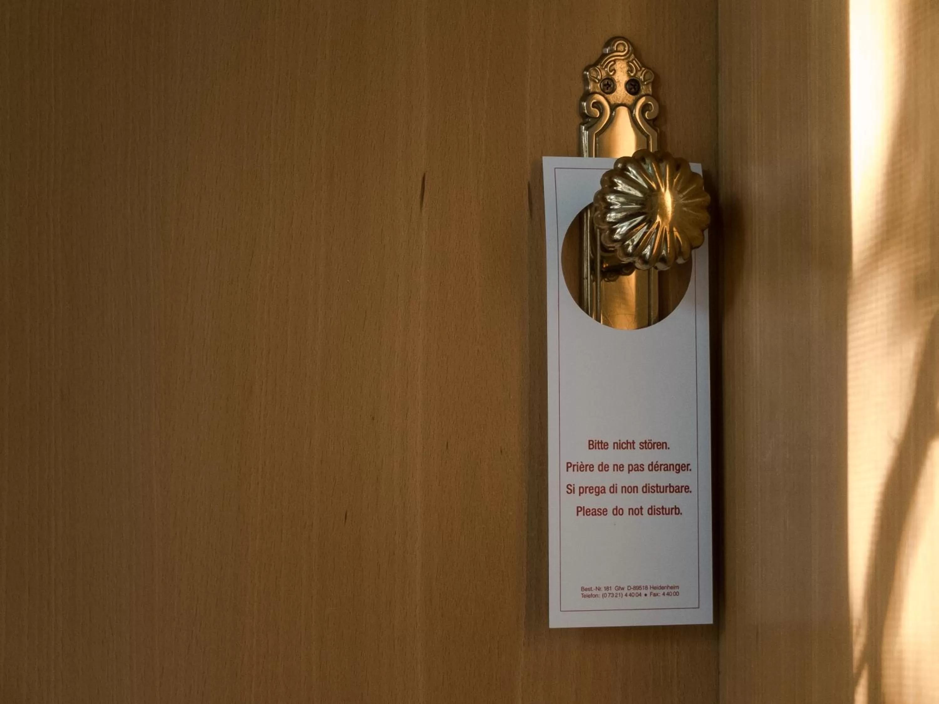 Decorative detail in Parkhotel Schönewalde