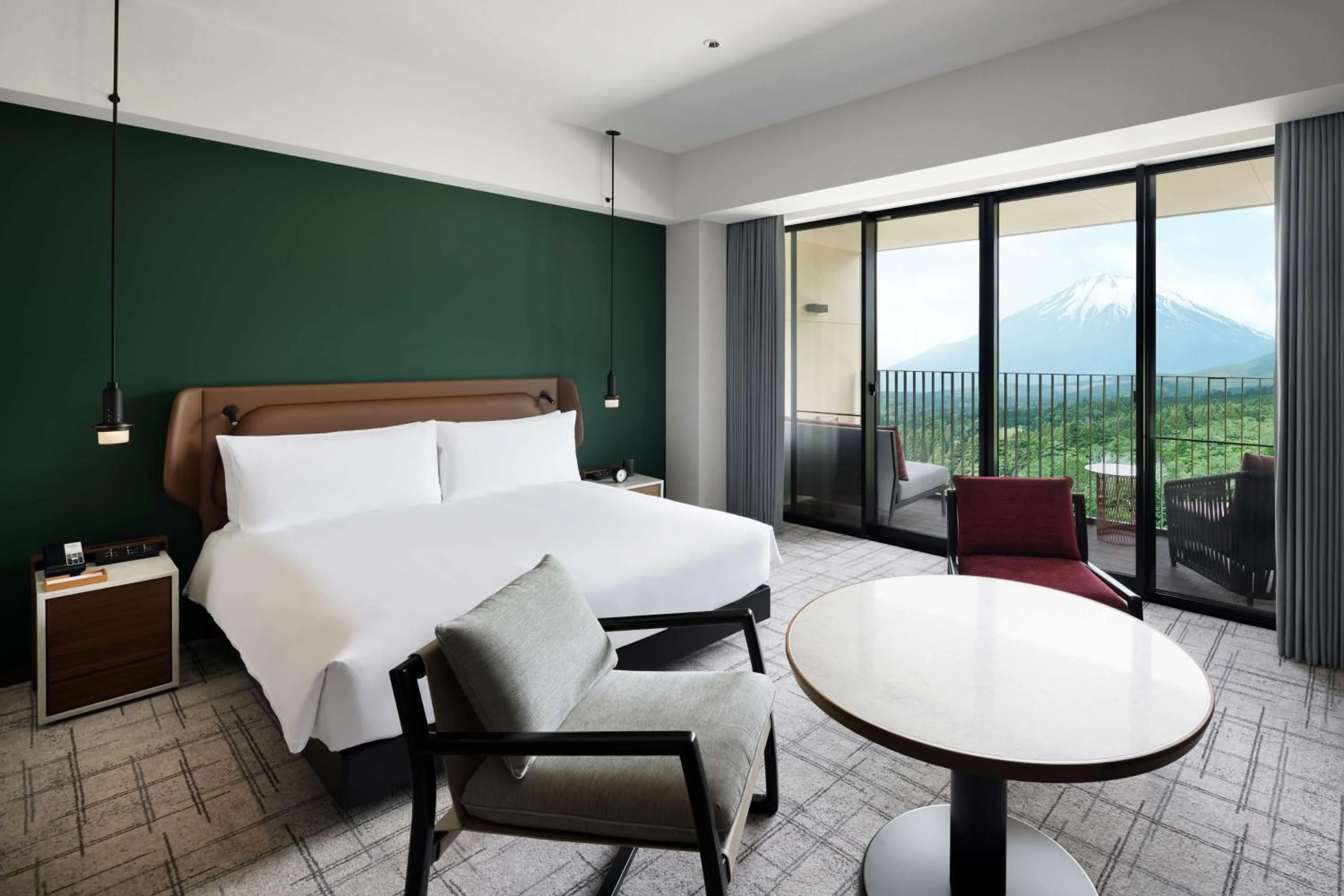 Bedroom, Bed in Fuji Speedway Hotel, in The Unbound Collection by Hyatt
