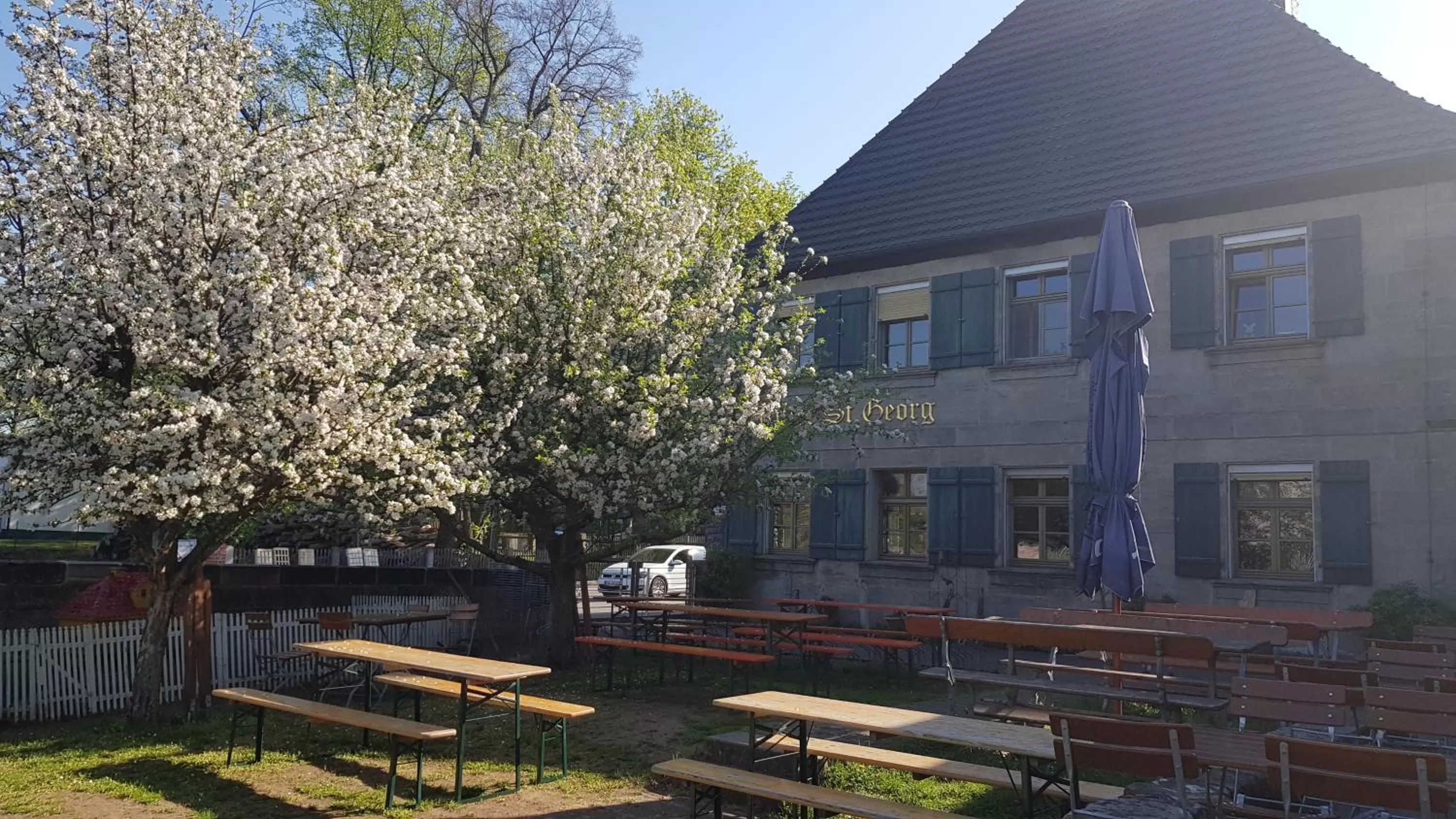 Balcony/Terrace in Hotel und Gasthof Ritter St. Georg