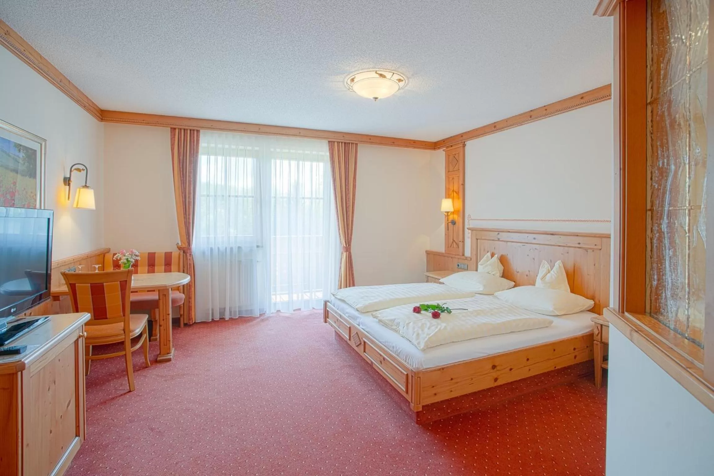 Bedroom, Bed in Landhaus Grünau