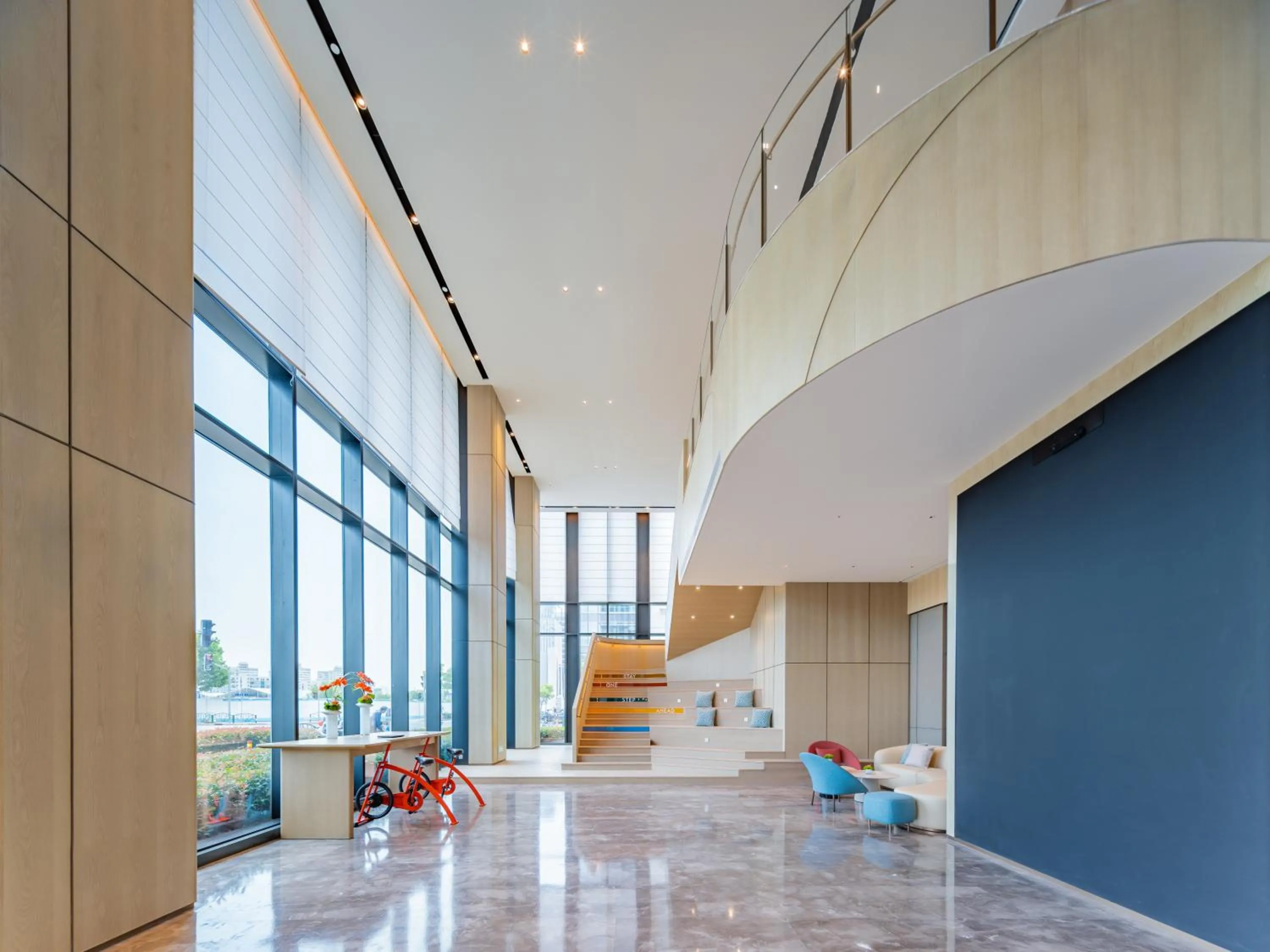 Lobby or reception in EVEN Hotels Shanghai Expo by IHG