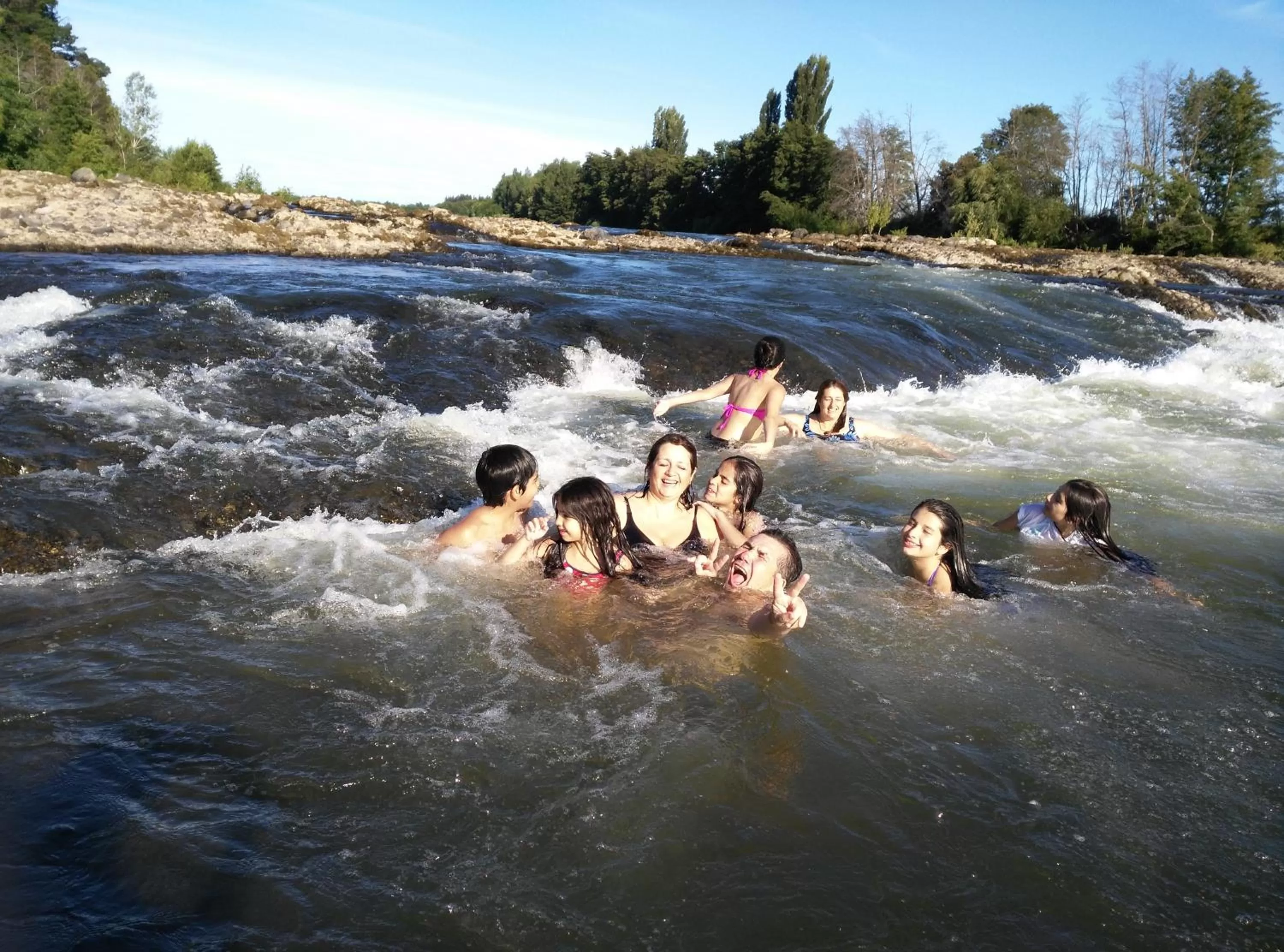 Property building in Coyunche Cabañas y Camping Laja & San Rosendo