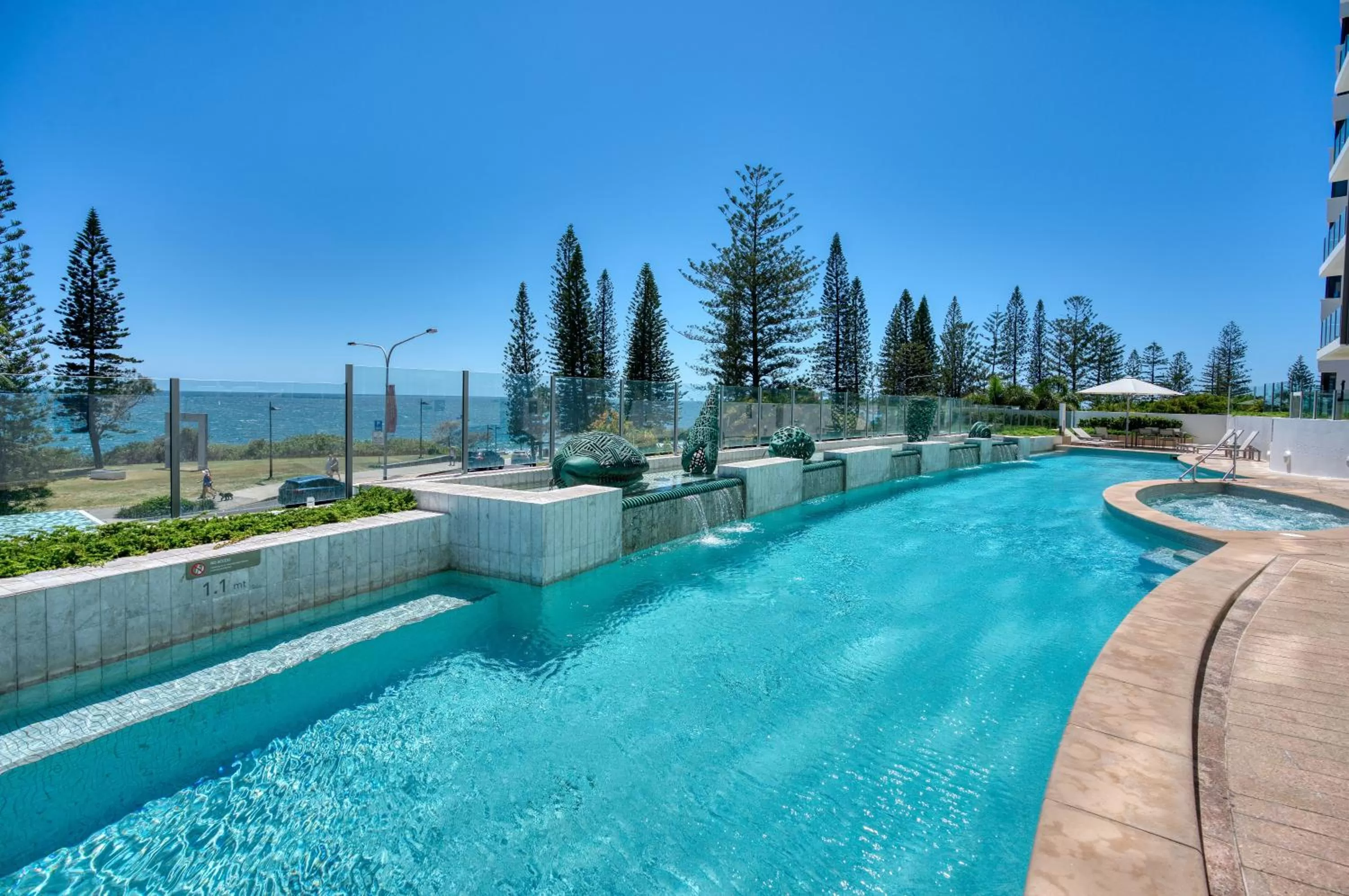 Swimming pool in Oceans Mooloolaba