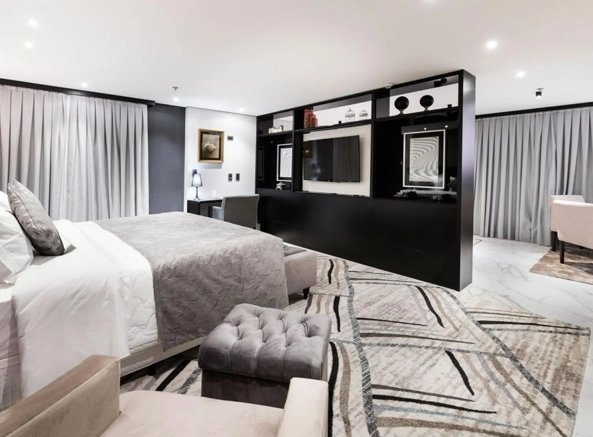 Bed in Hotel Sibara SPA & Convenções